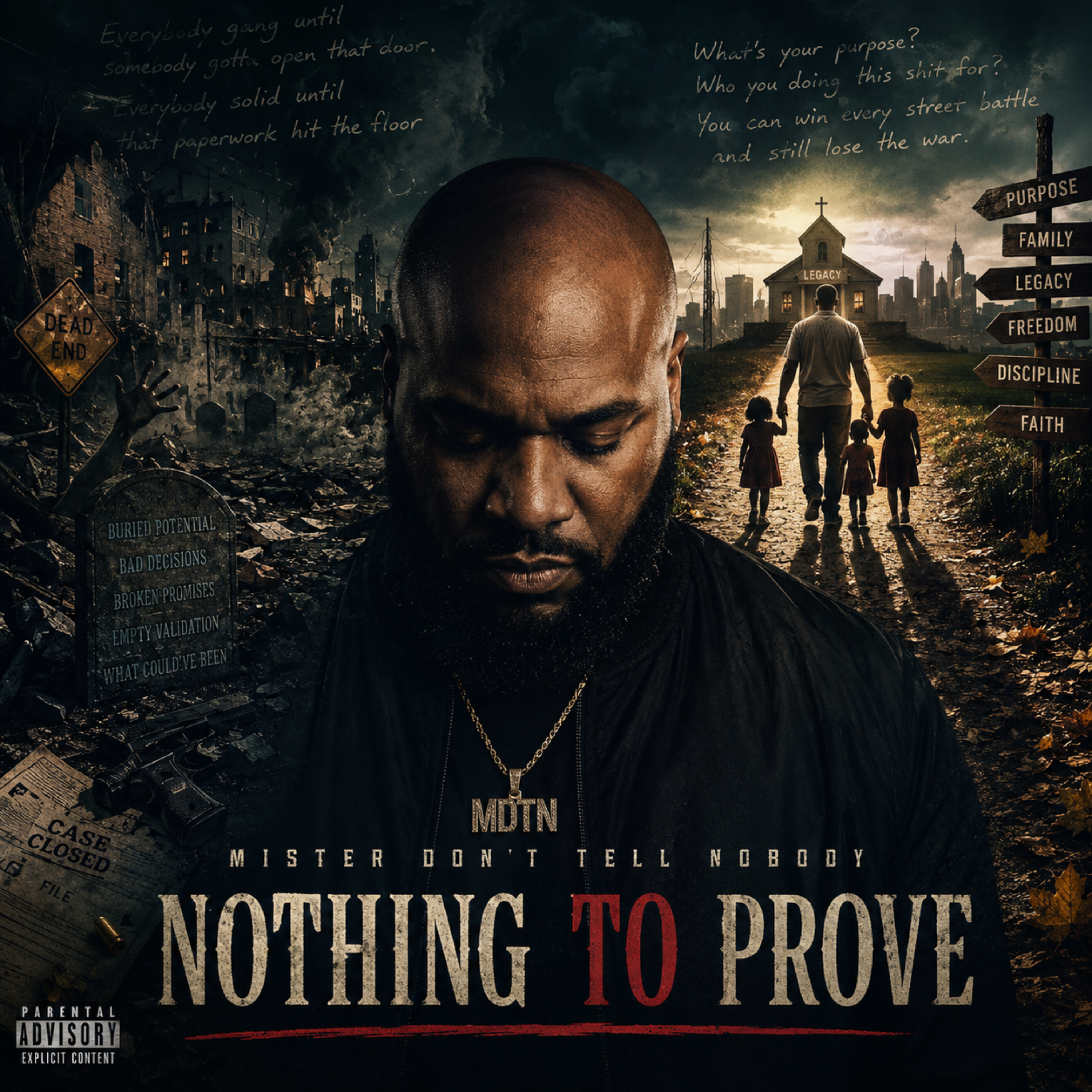Nothing To Prove by Mister Dont Tell nobody cover art