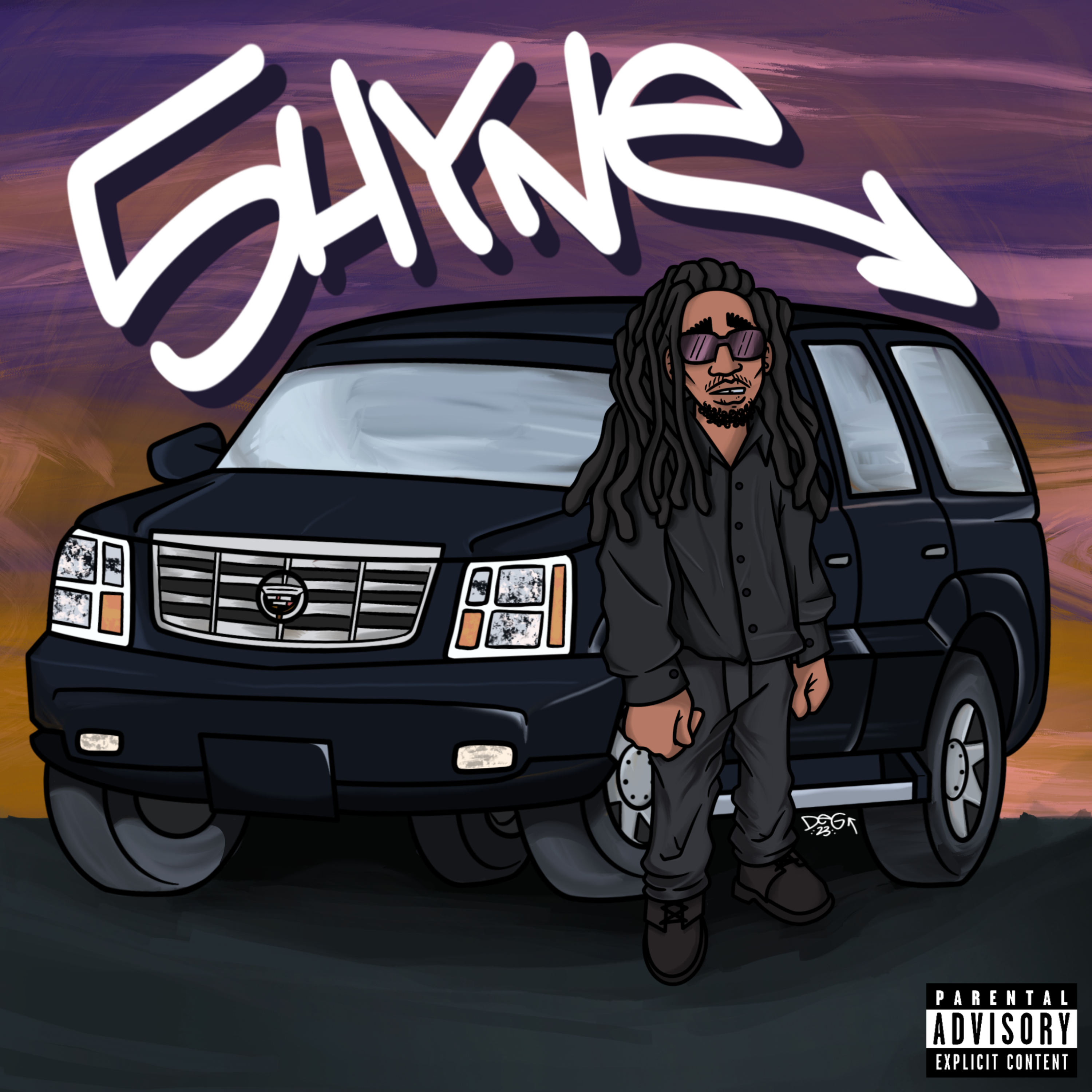 Black Burbs N Escalades artwork