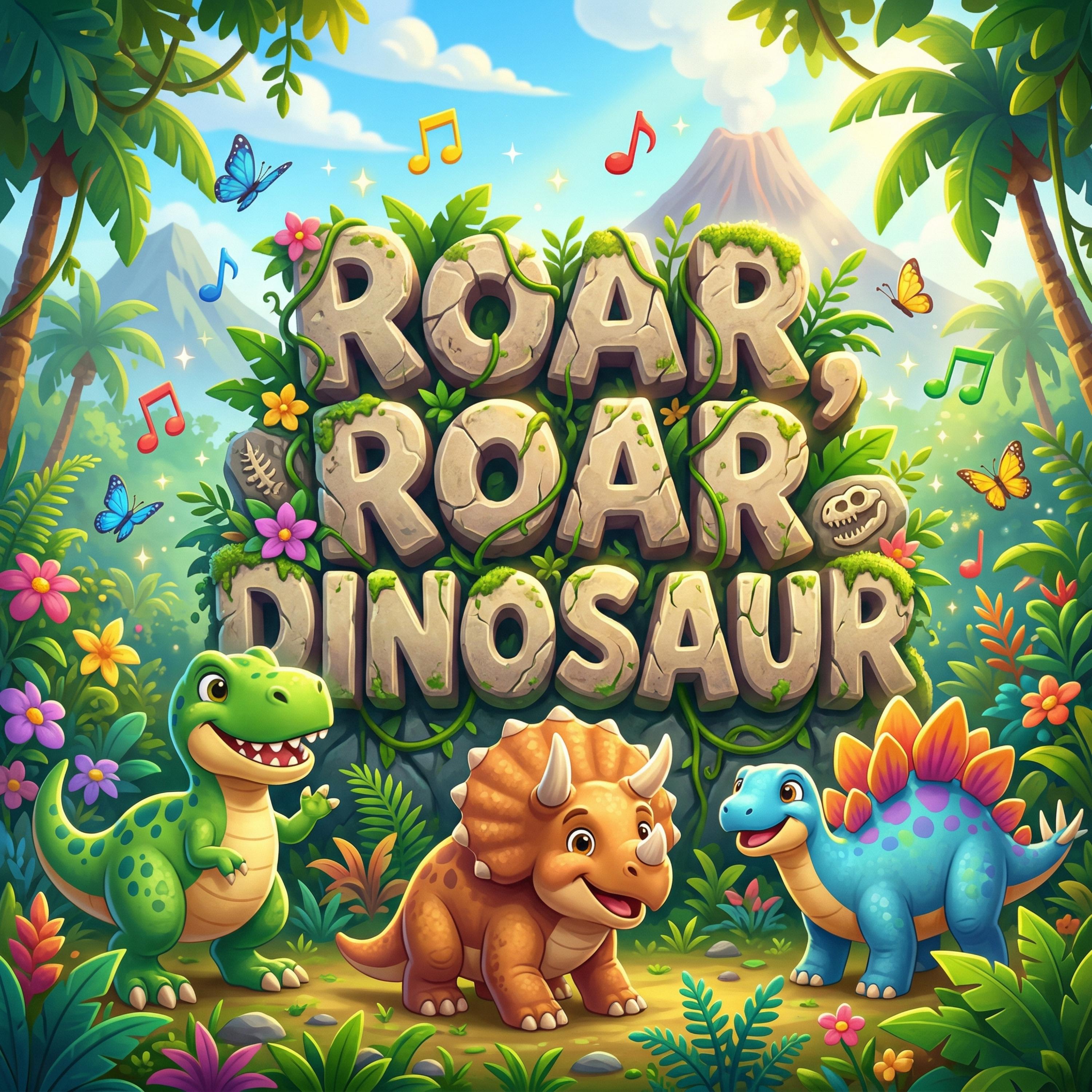 Roar Roar DinoSaur artwork