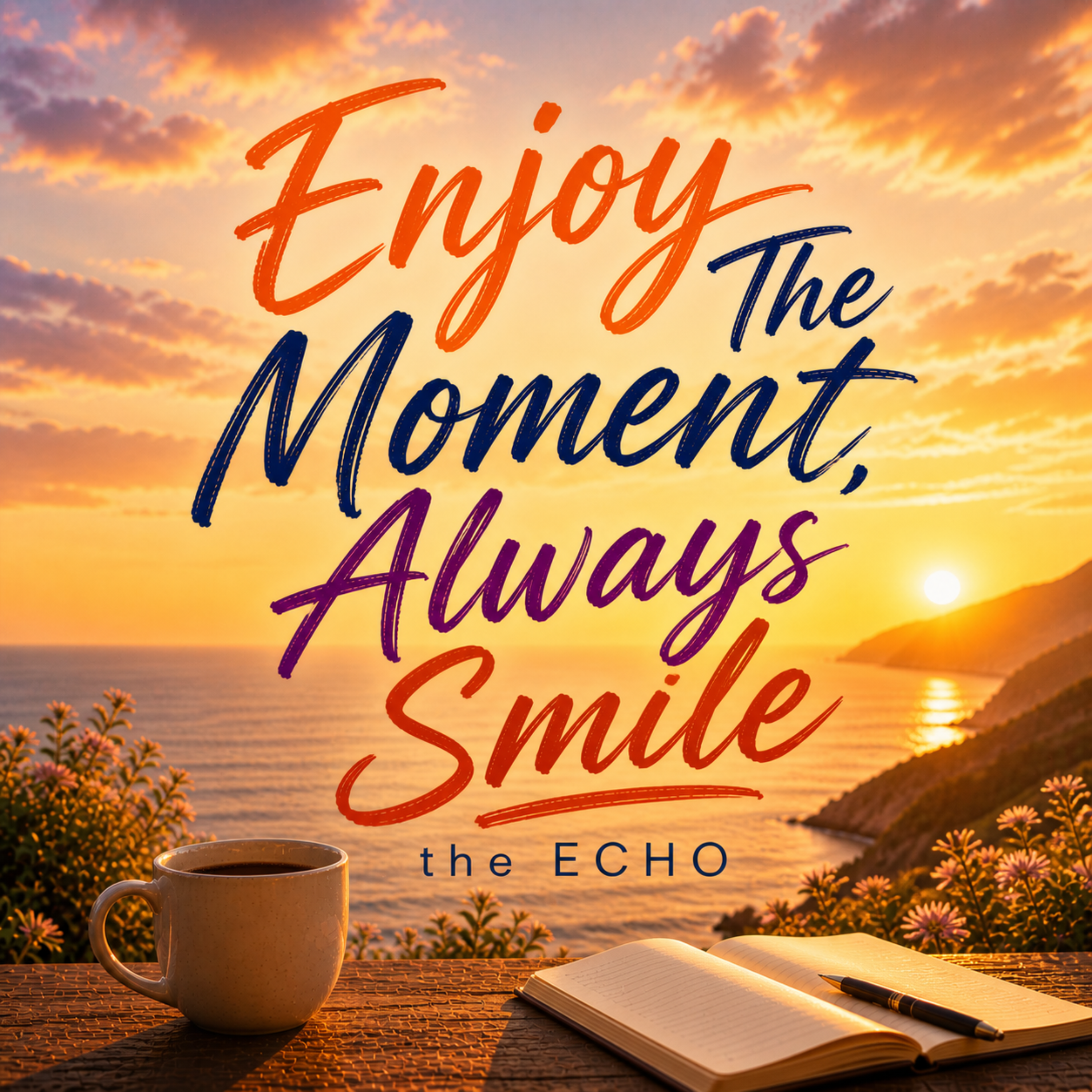 Enjoy The Moment, Always Smile artwork