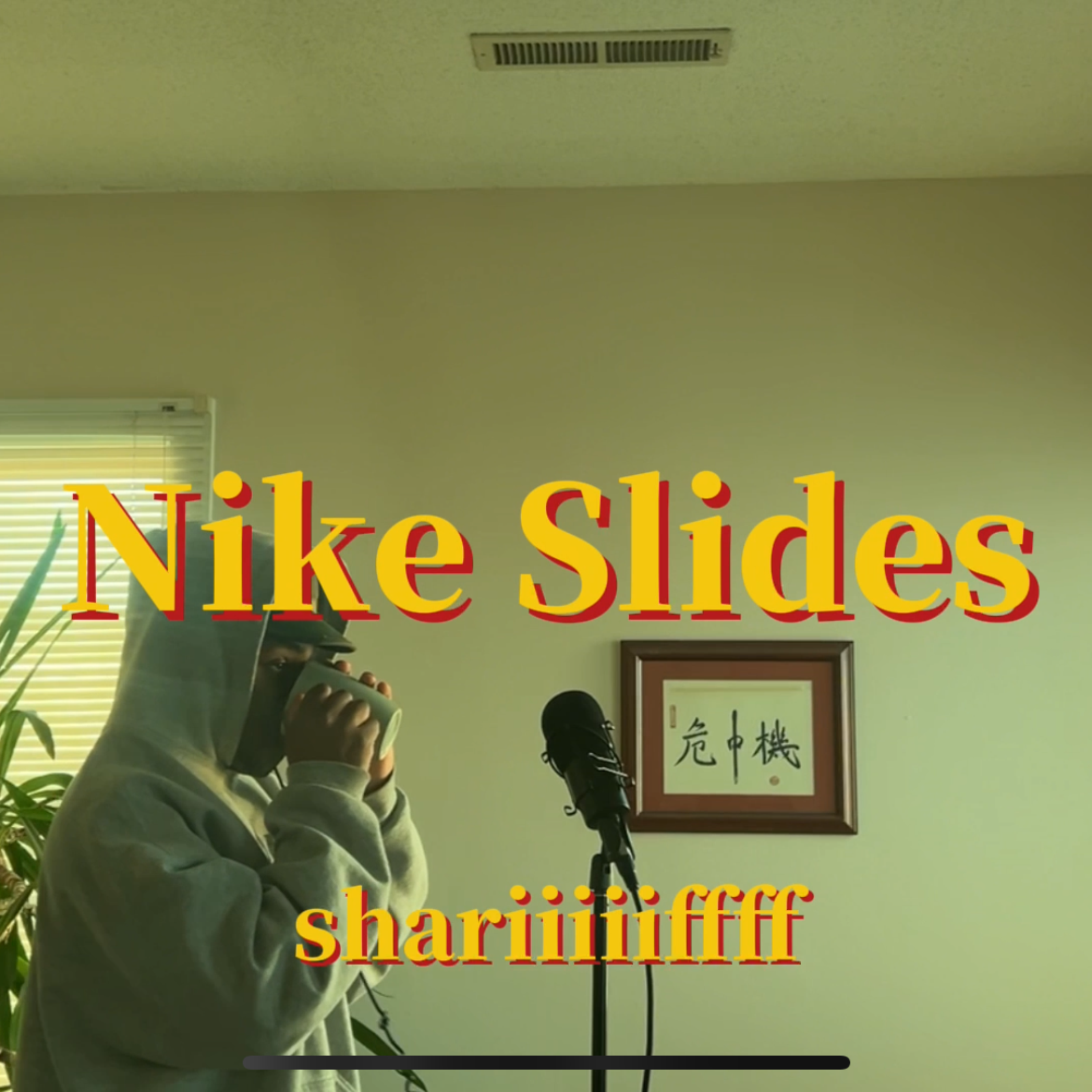 nike slides artwork