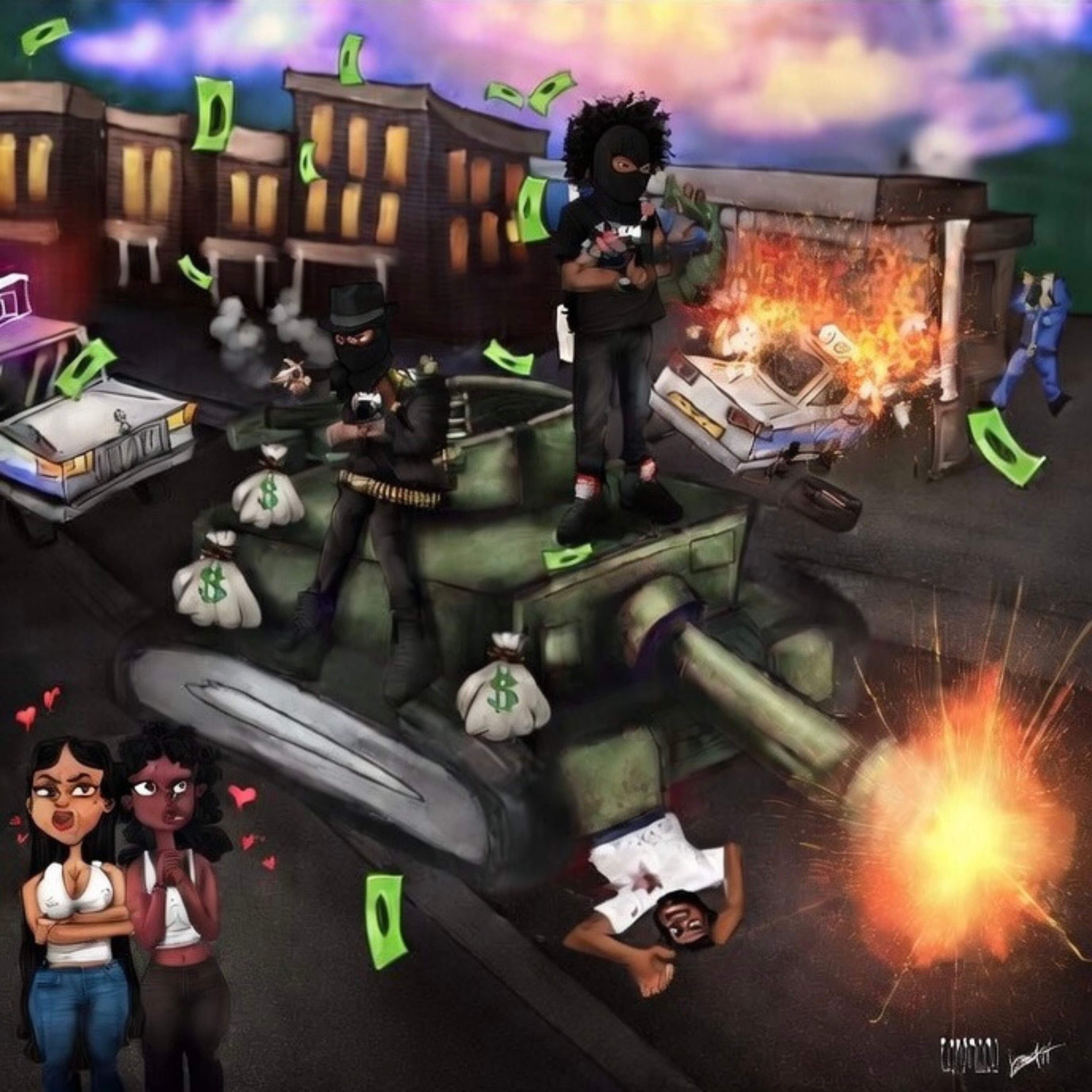 Money don’t change artwork