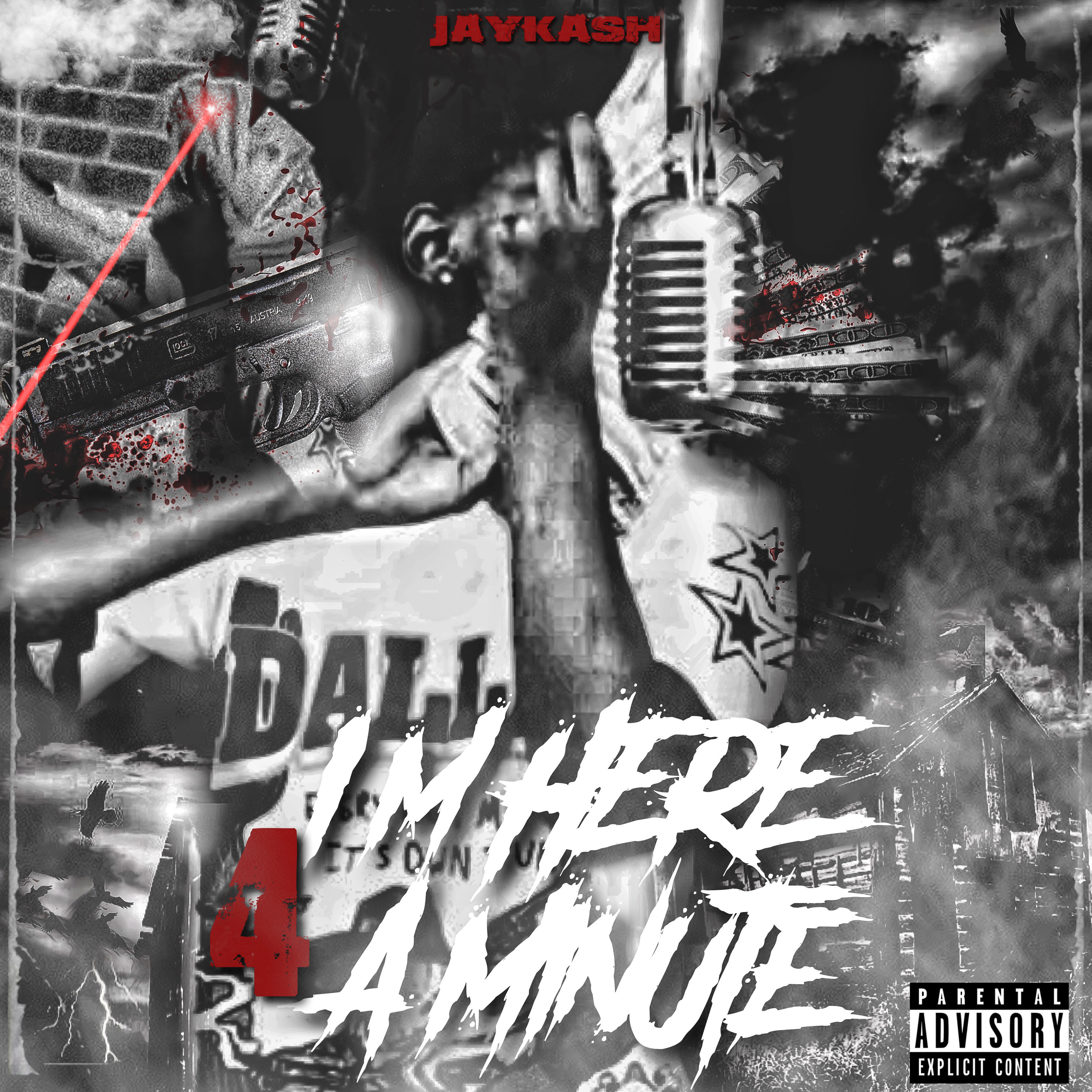 IM HERE 4 A MINUTE artwork