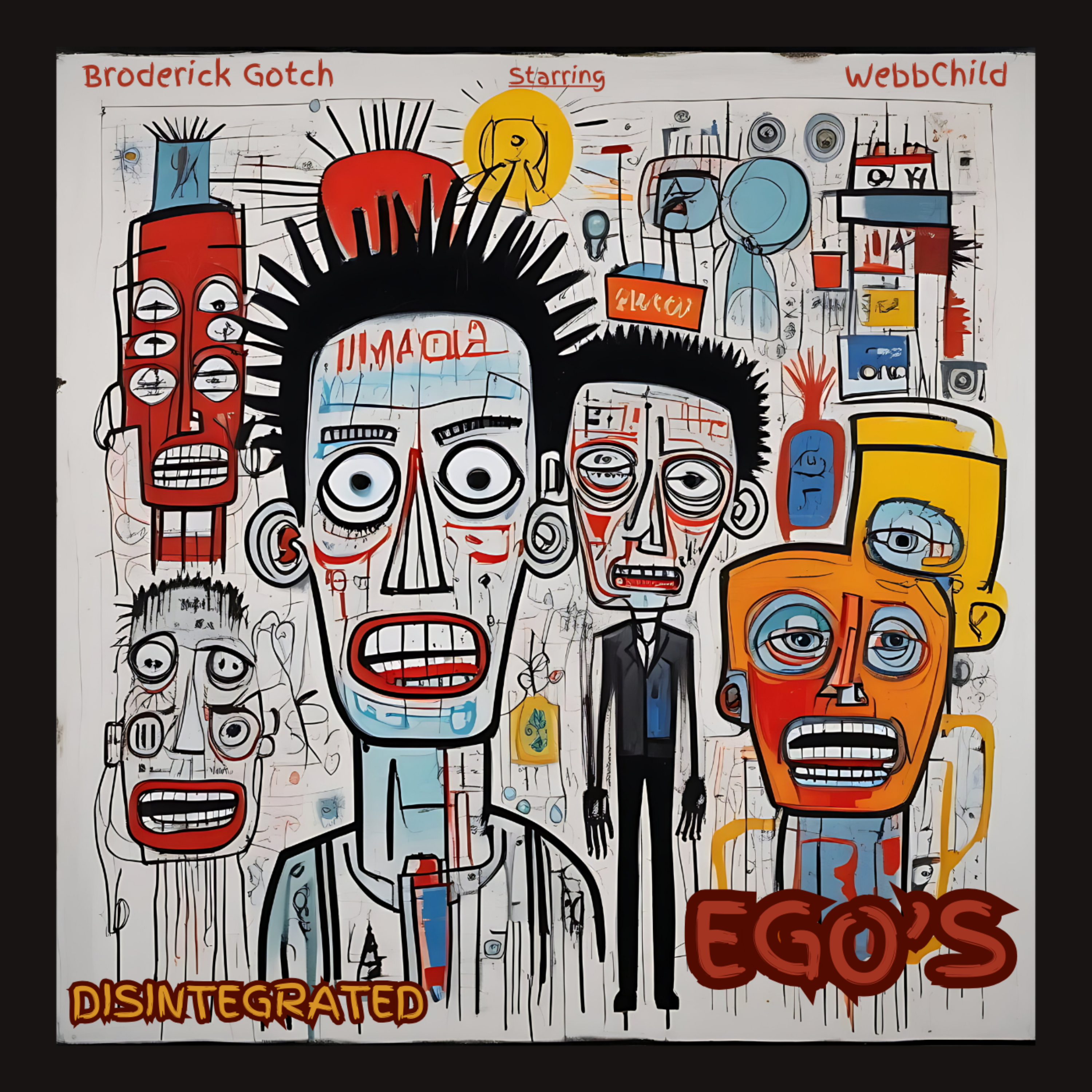 Disintegrated Ego's artwork