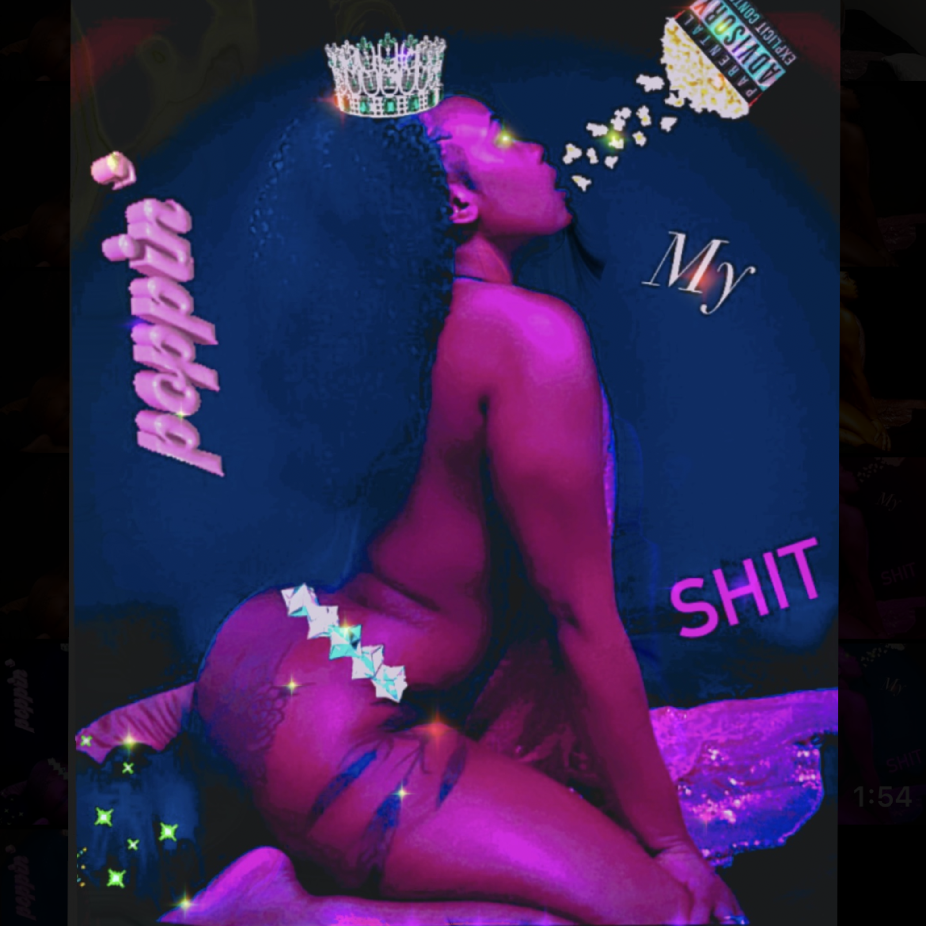 Poppin My Shit artwork