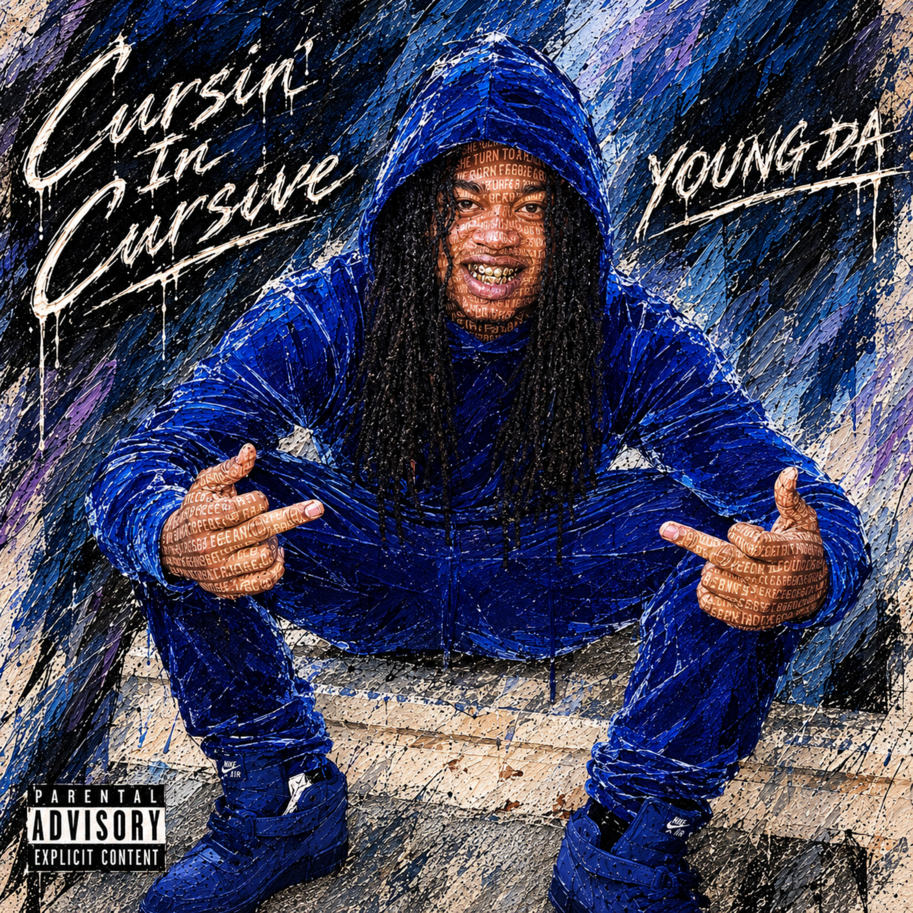 CURSIN' IN CURSIVE by Young Da cover art
