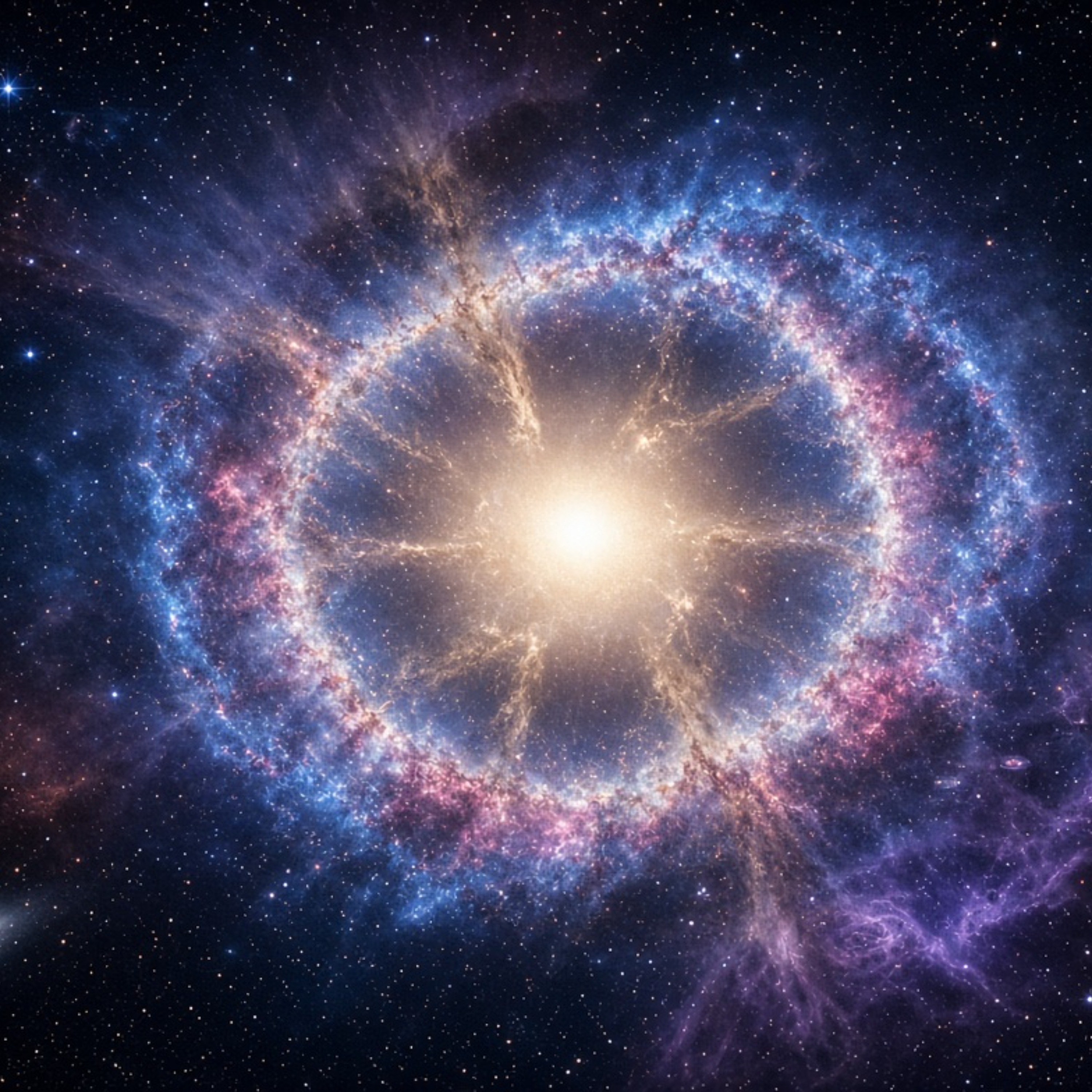 Cartwheel Galaxy by CosmicBeyond cover art