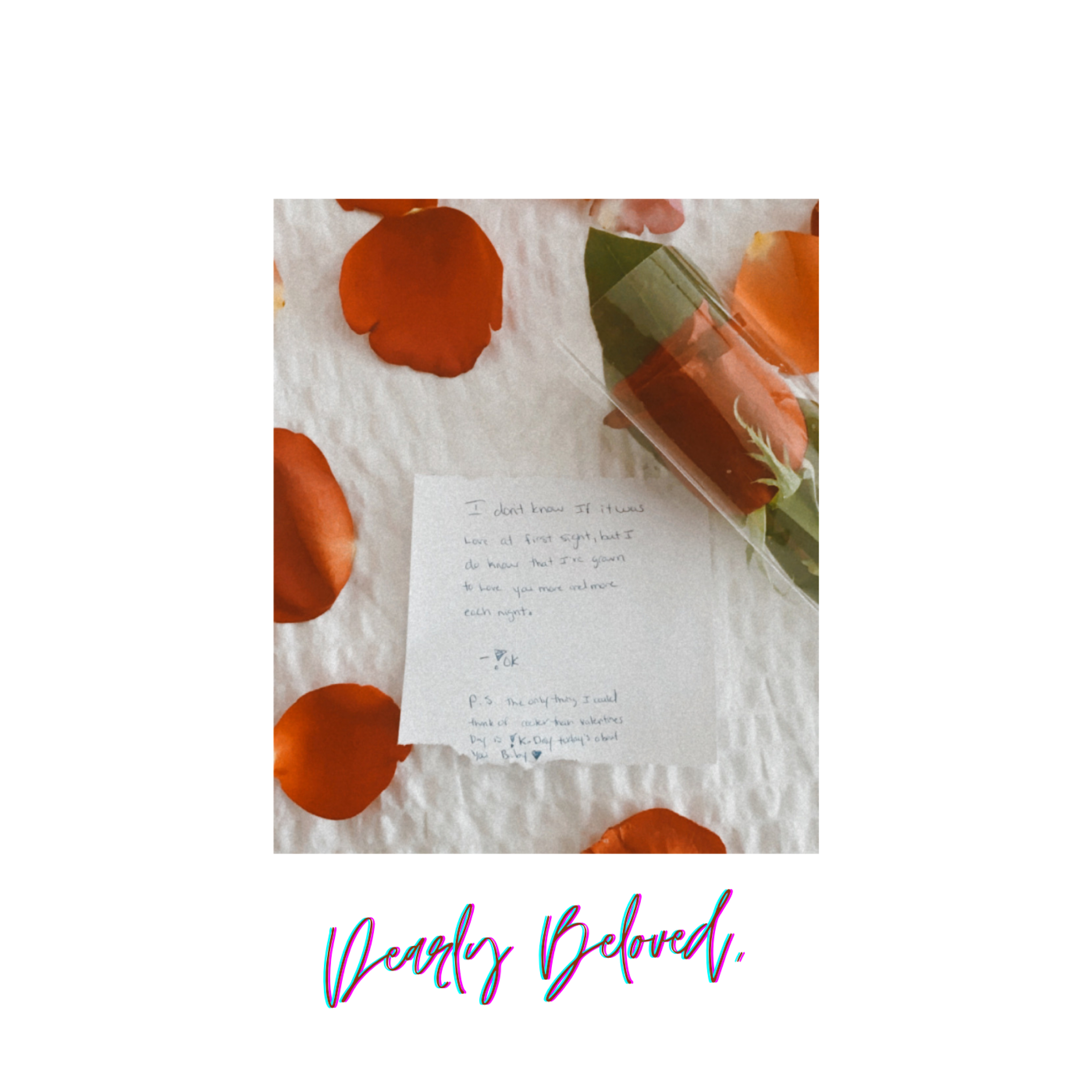 Dearly Beloved, artwork