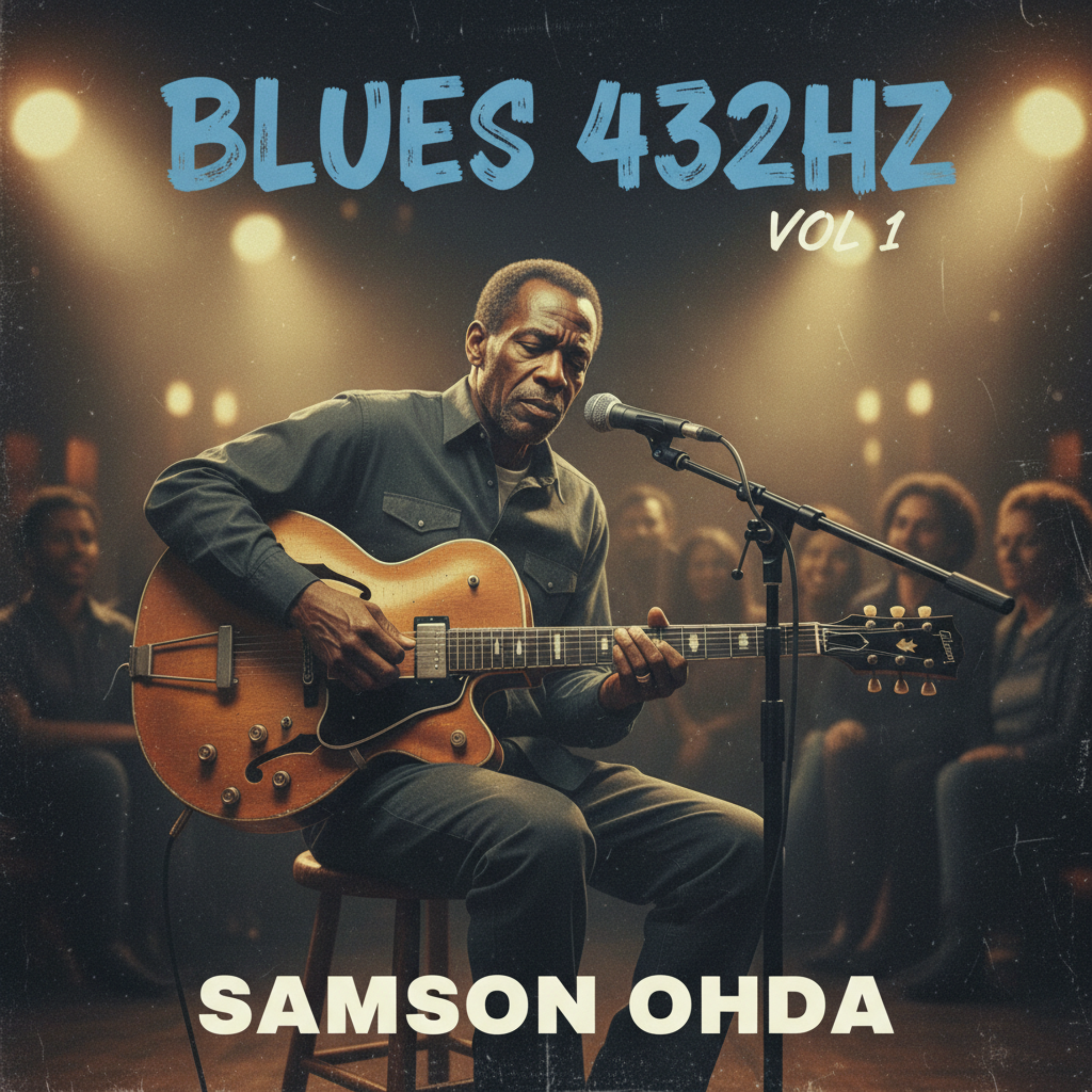 Blues 432hz Vol 1 Album artwork