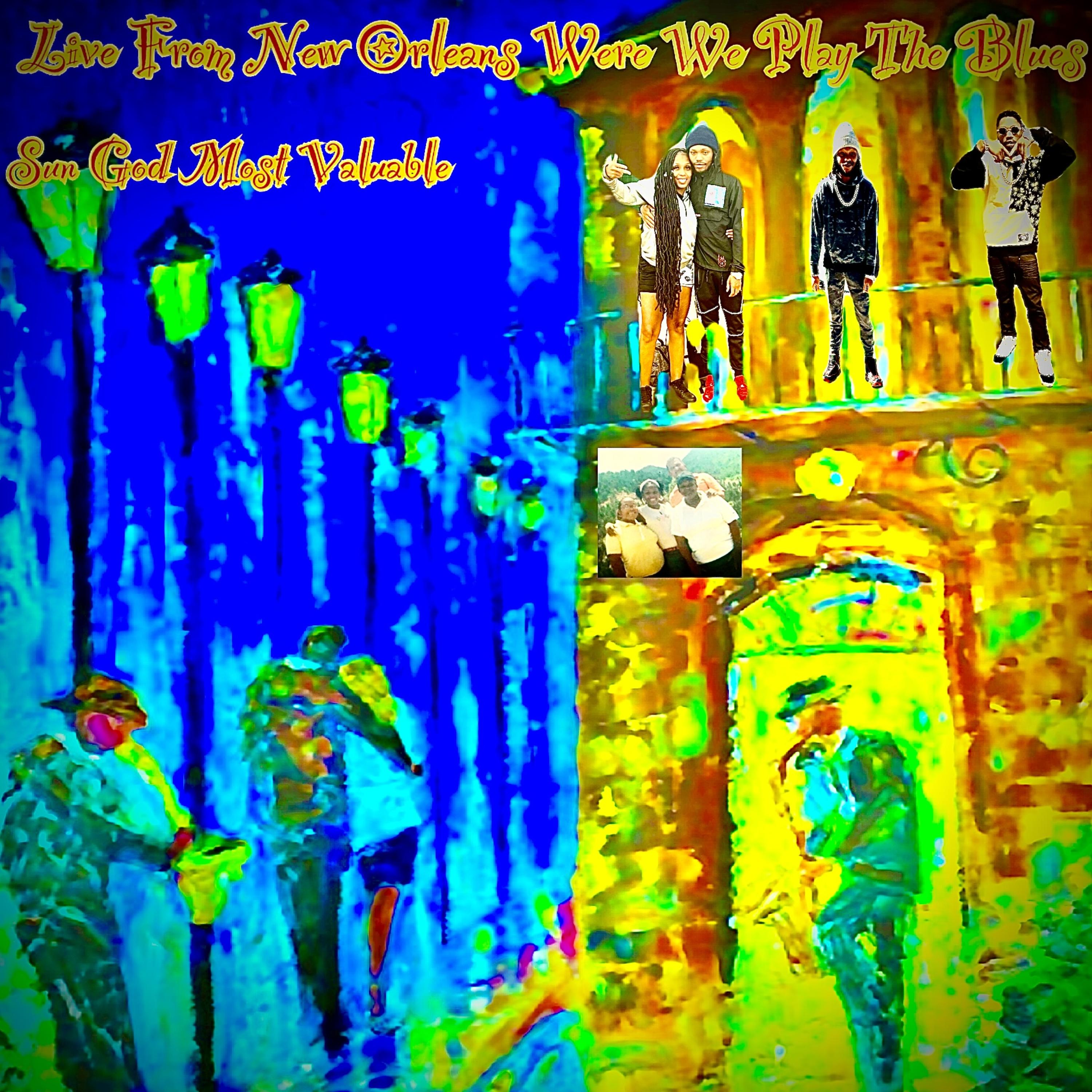 Live From New Orleans We’re We Play The Blues artwork