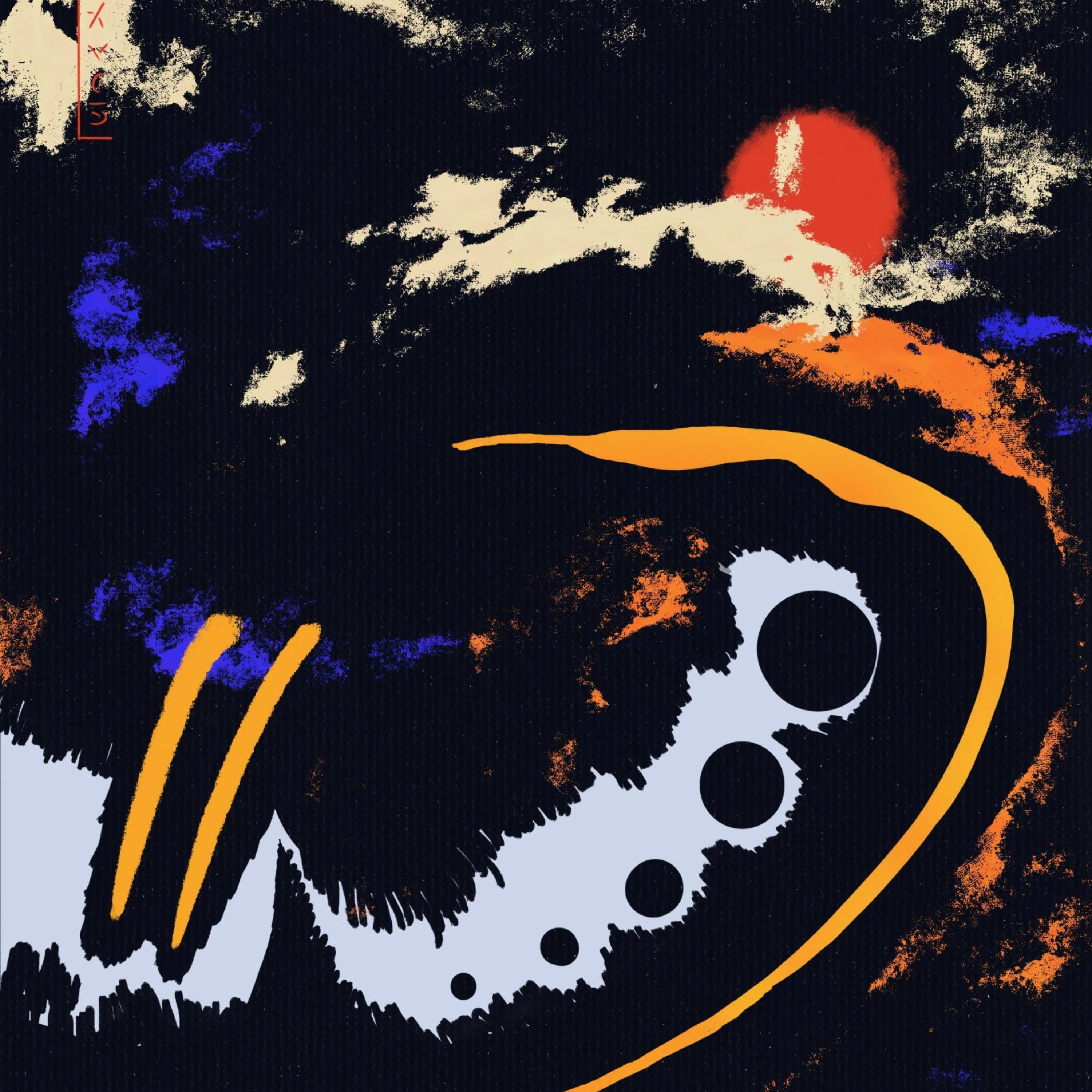 Colors Dripping Off $ artwork