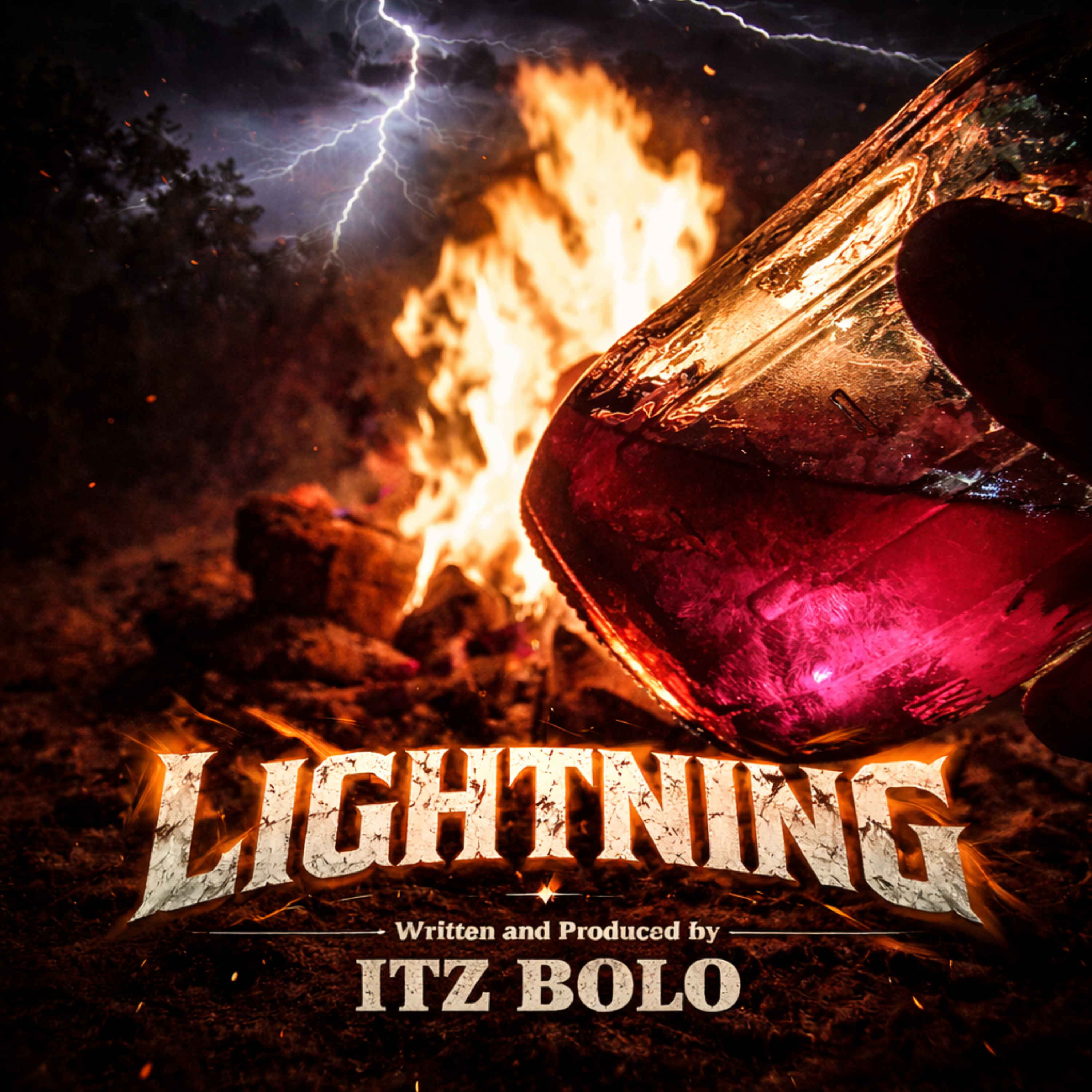 Lightning artwork