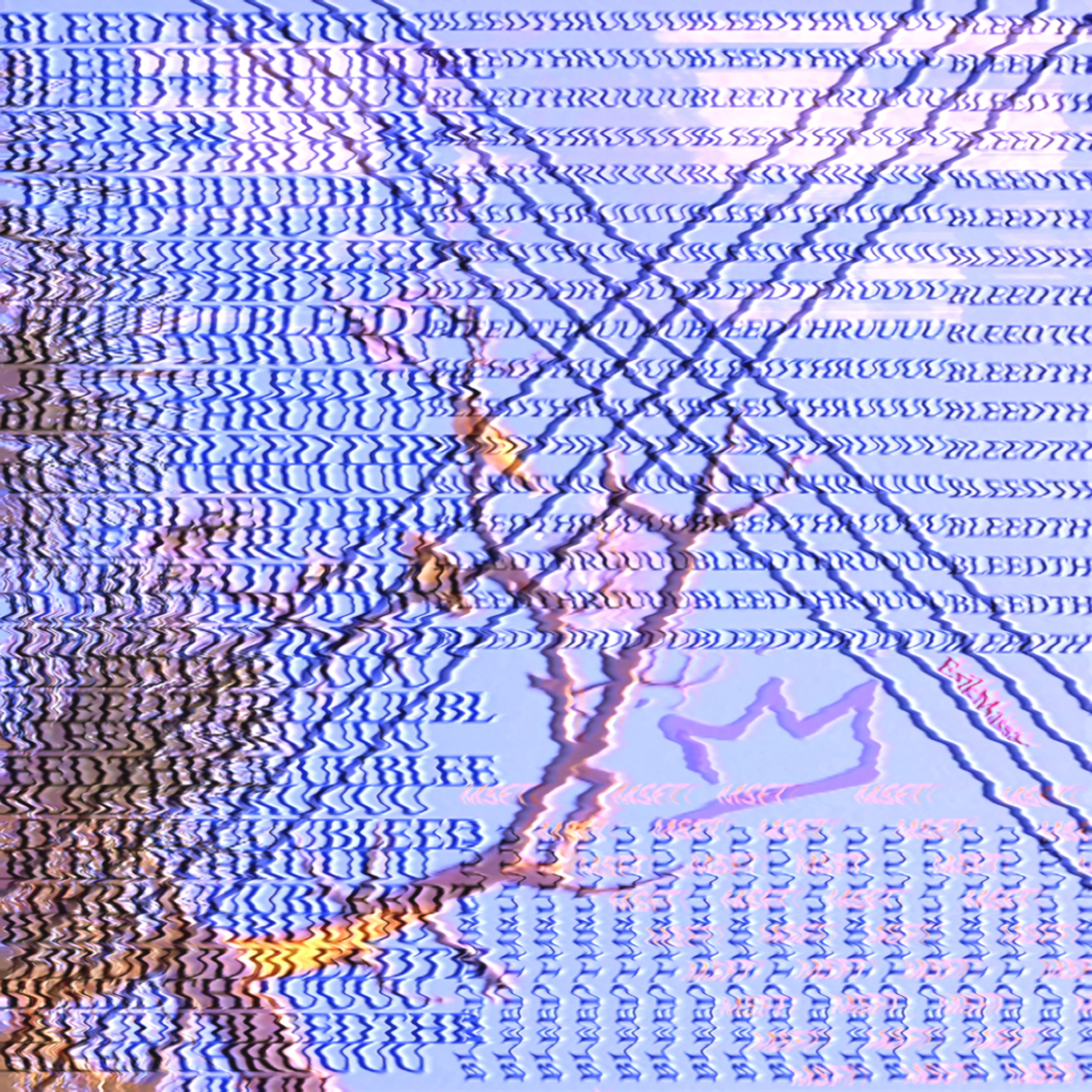BLEEDTHRUUUU// artwork