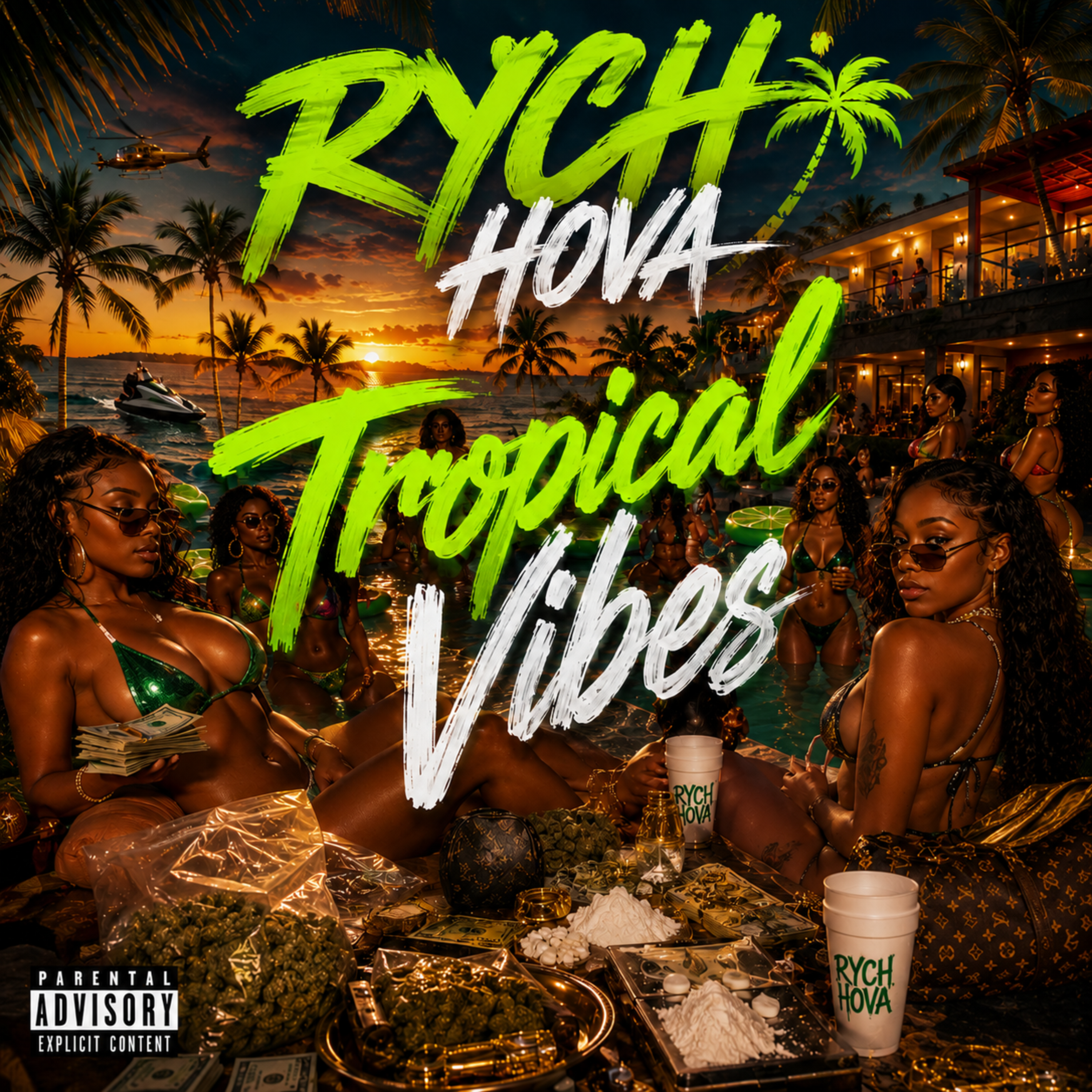 Tropical Vibes by Rych Hova cover art