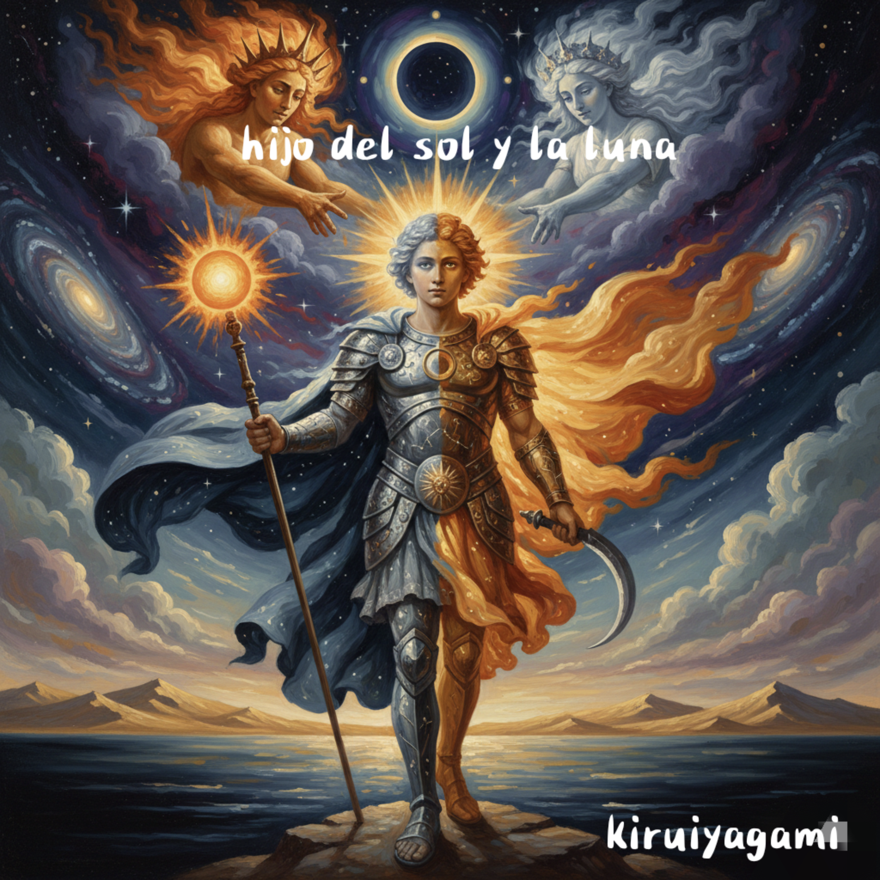 hijo del sol y la luna artwork