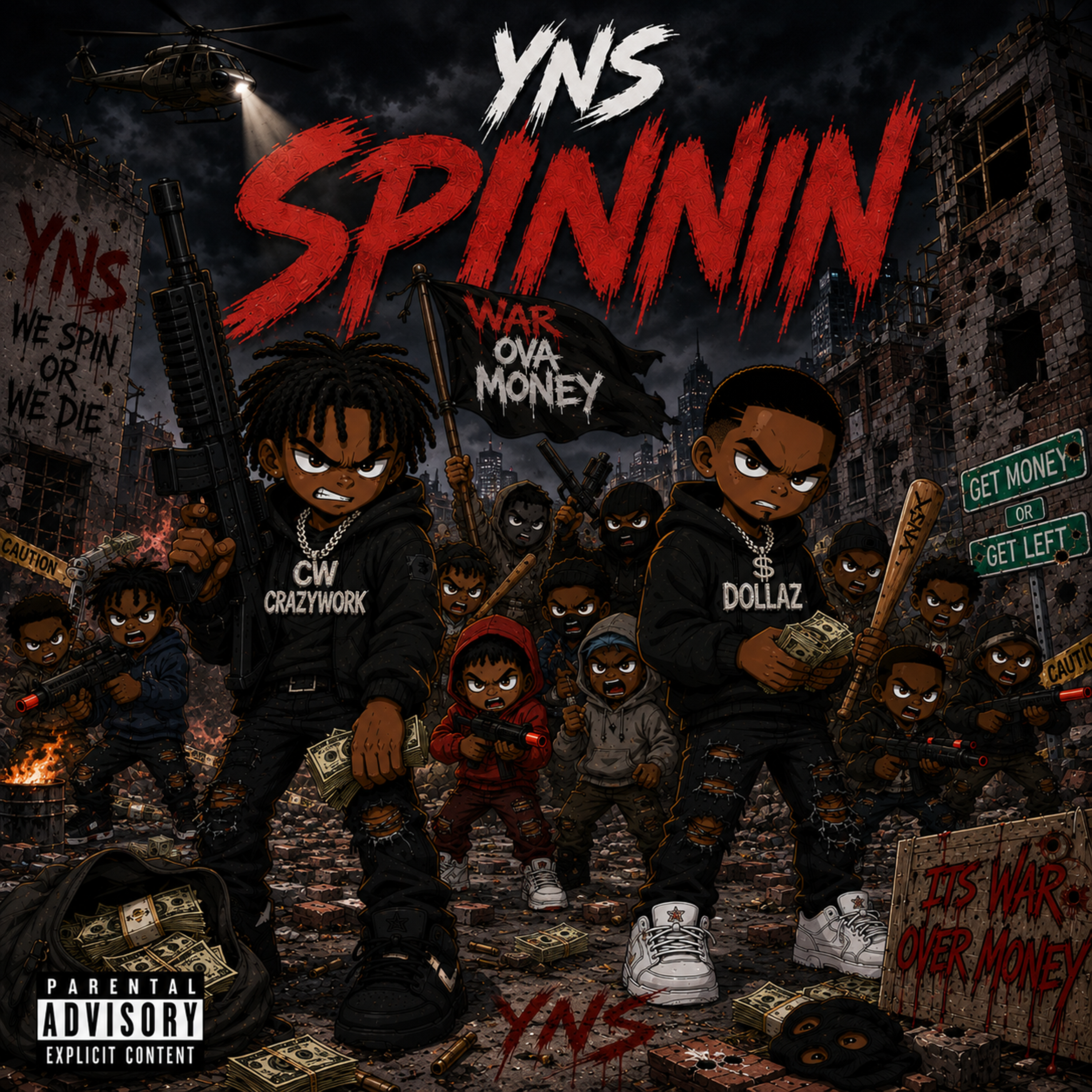 Yns Spinnin by Rnn Dollaz cover art