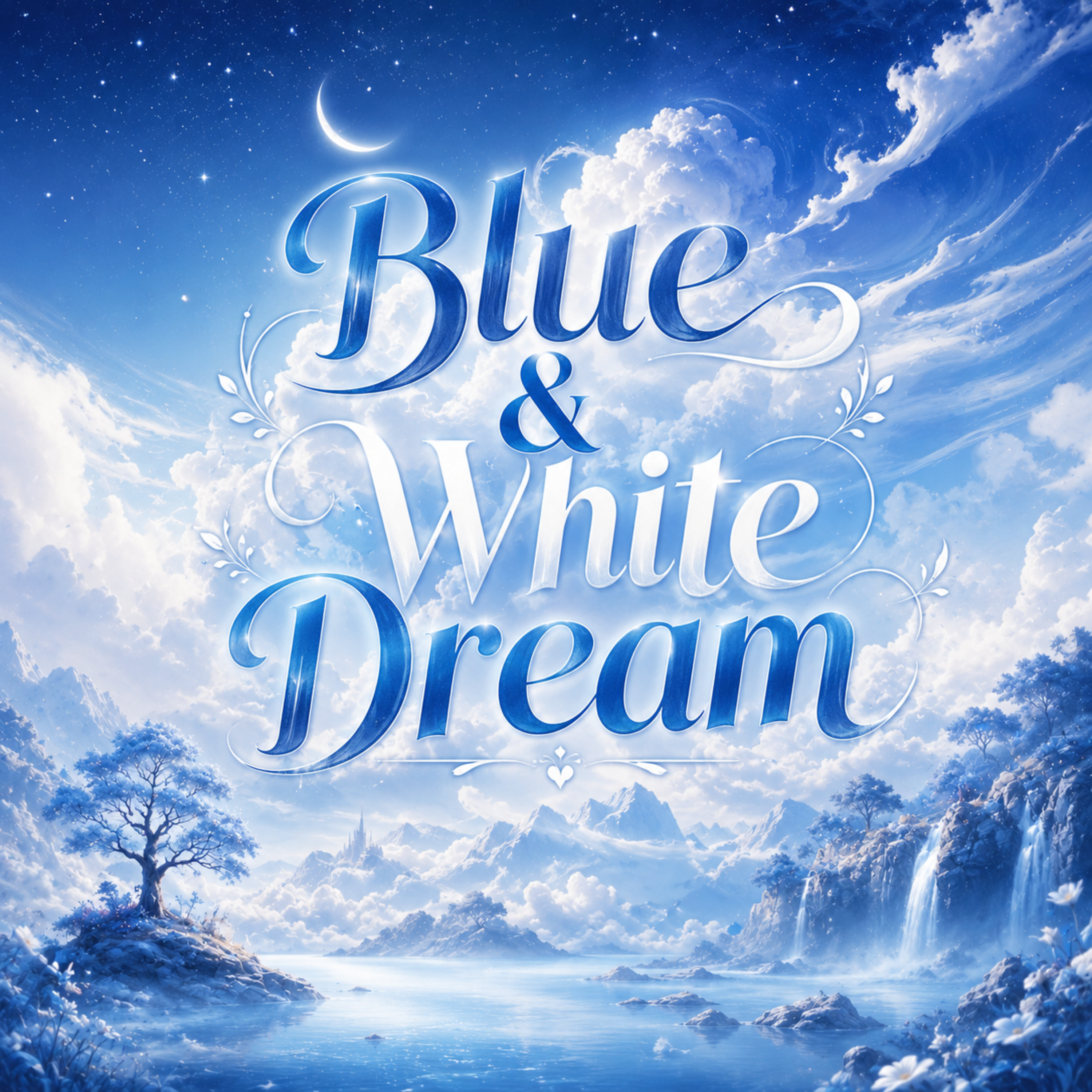 Blue & White Dream by Anonna Zara cover art