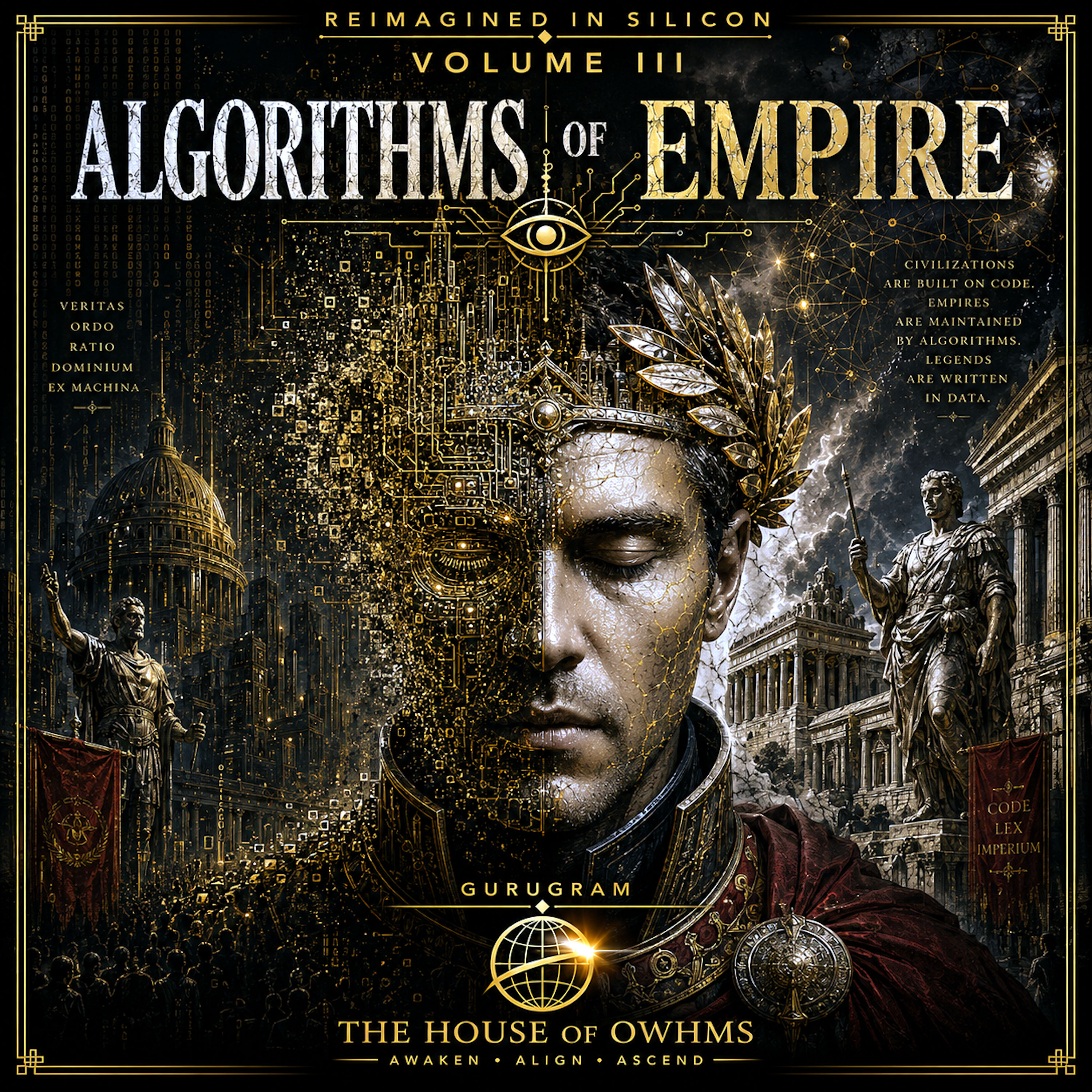 ALGORITHMS OF EMPIRE REIMAGINED IN SILICON VOLUME III by GURUGRAM cover art