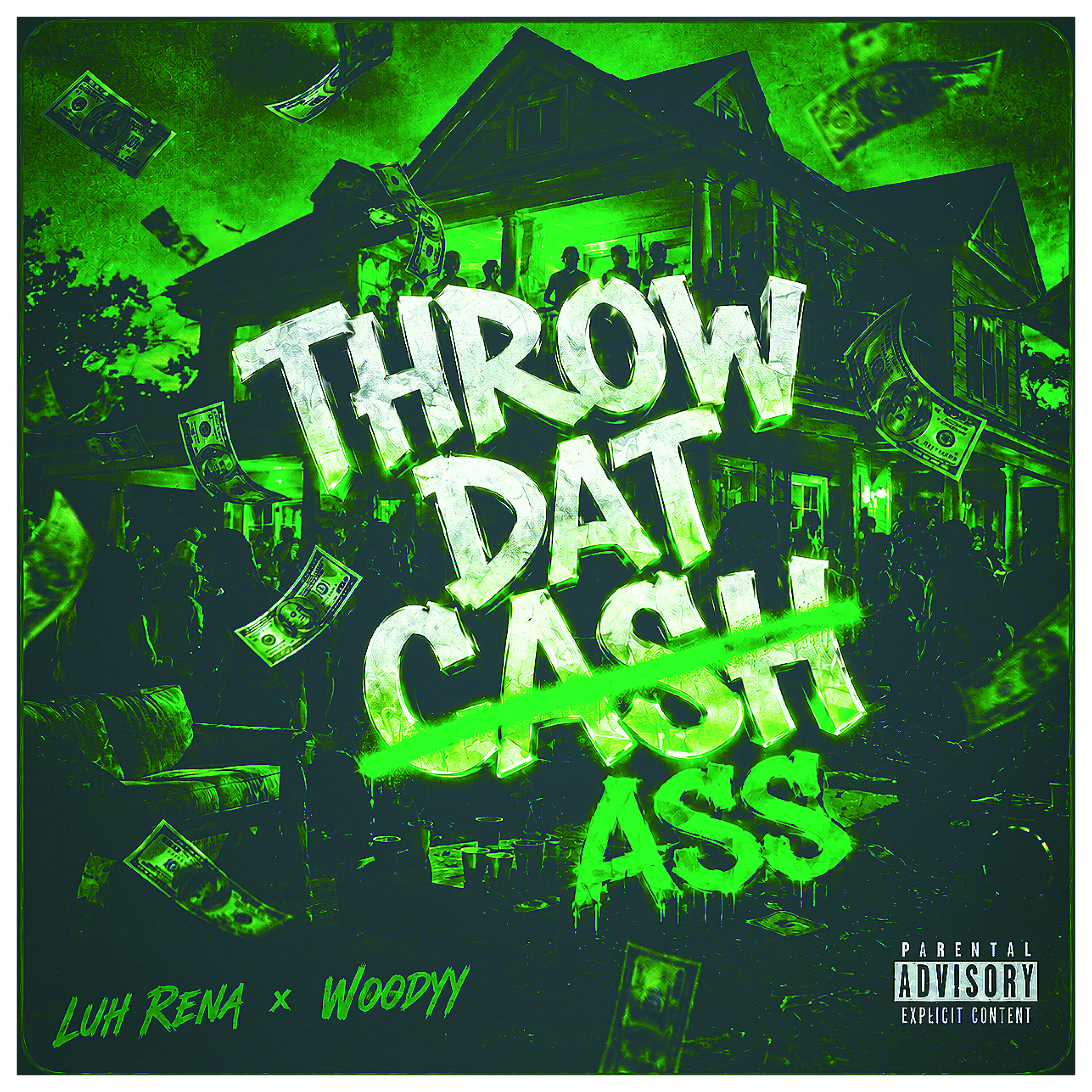 Throw Dat Cash by Luh Rena cover art