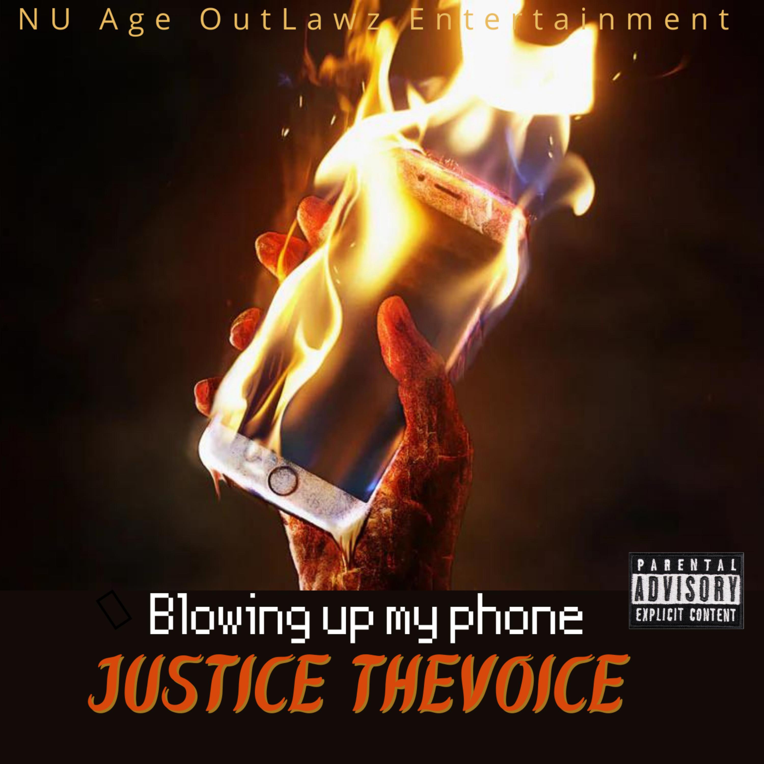 Blowing up my phone artwork
