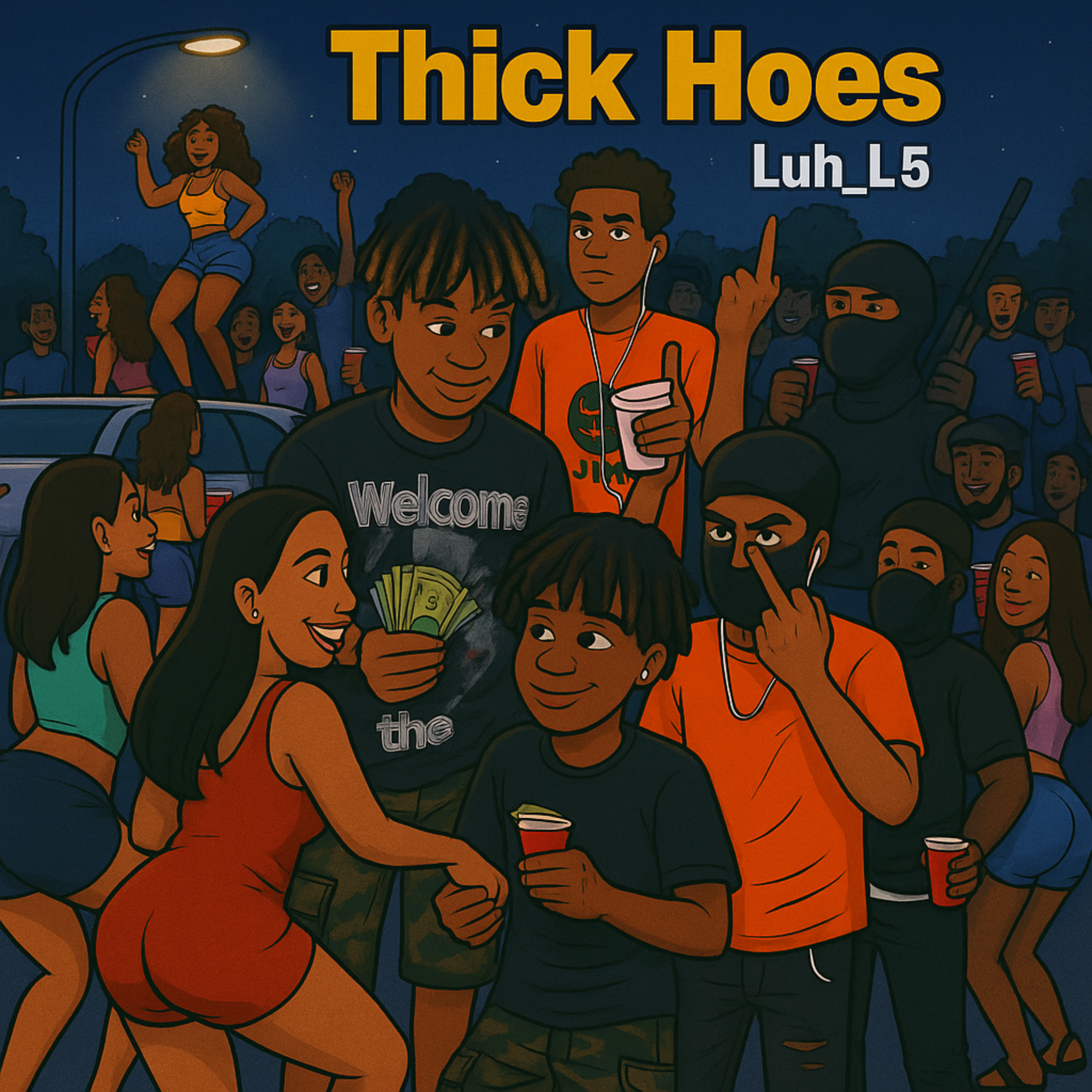 Thick Hoes artwork