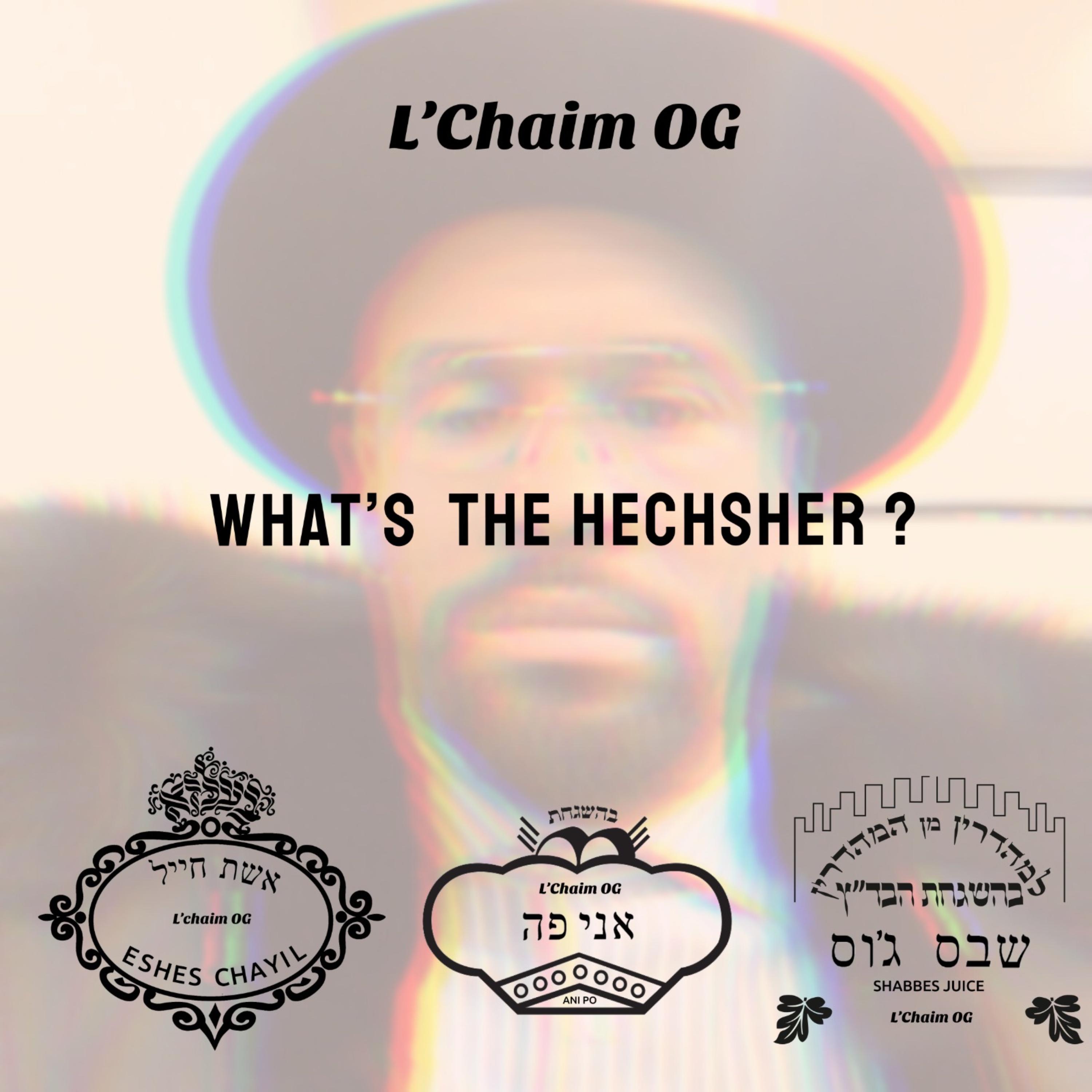 What's The Hechsher artwork