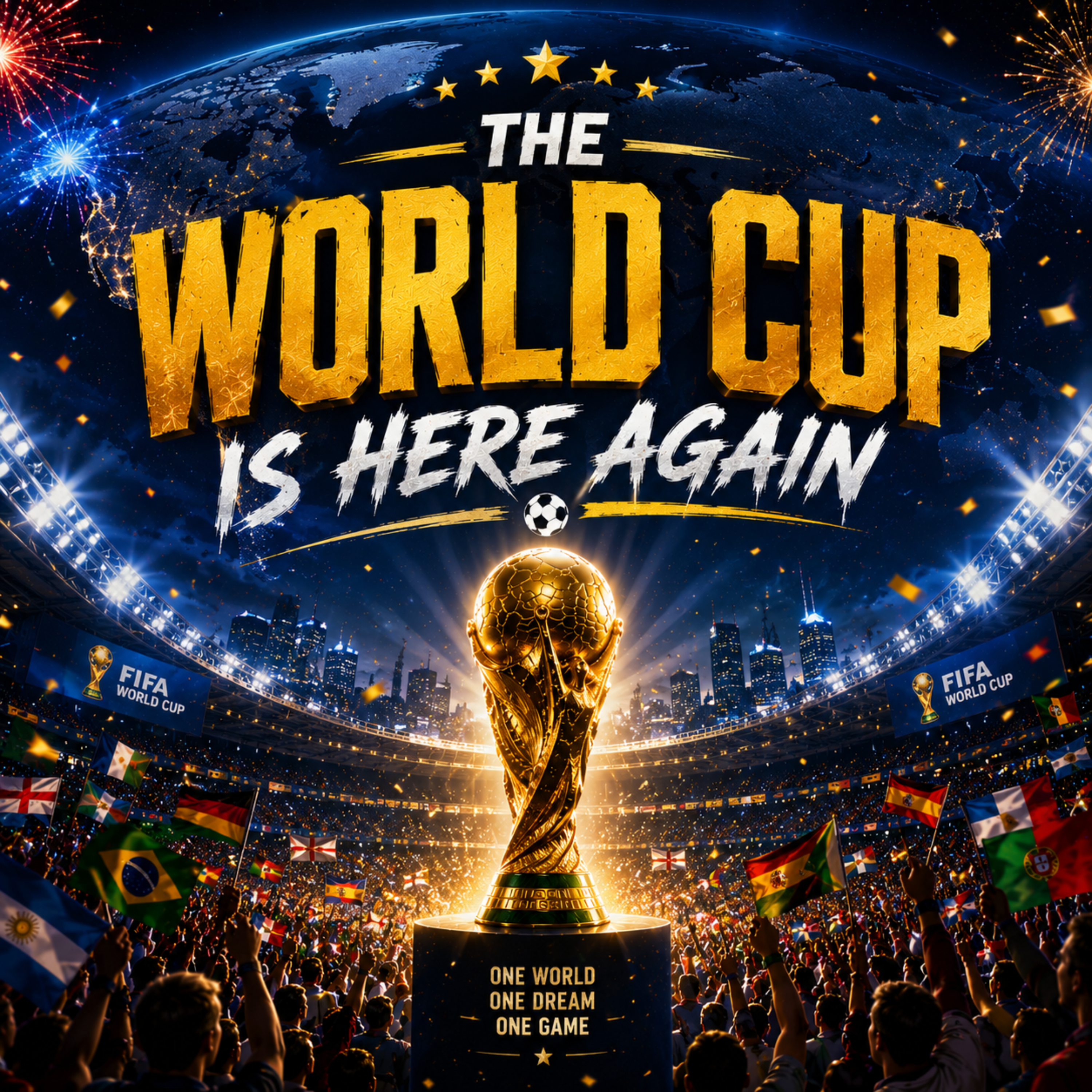 The World Cup Is Here Again by Anonna Zara cover art