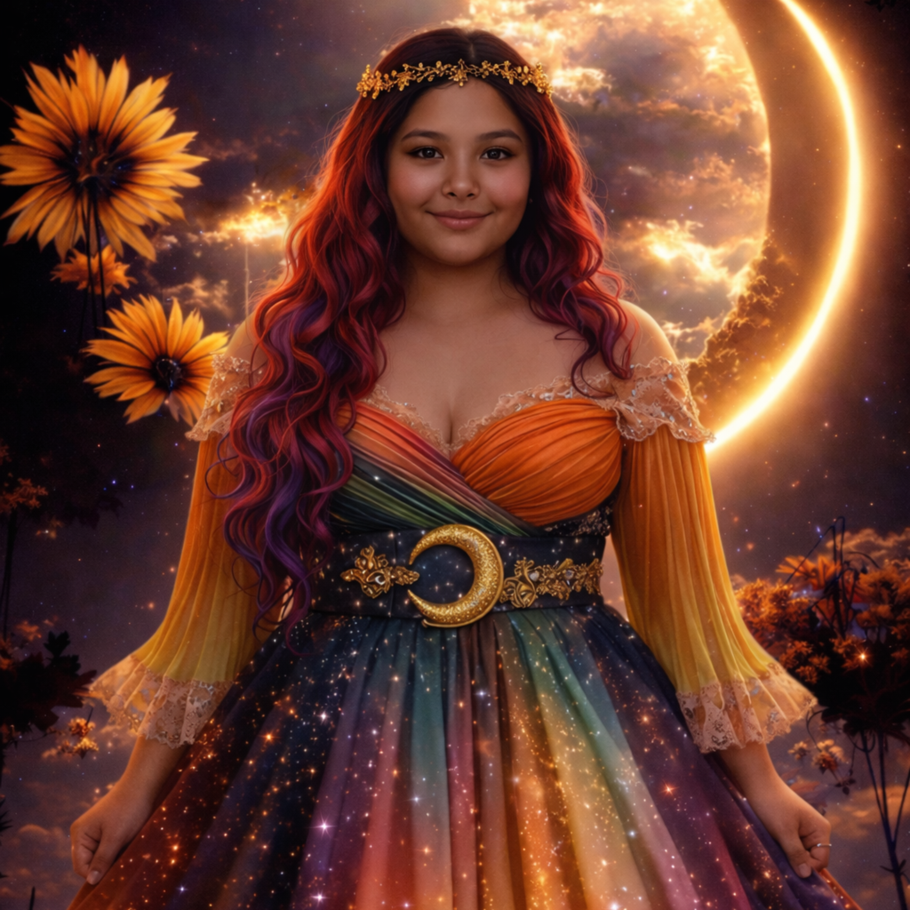 when the moon spoke to the sun artwork