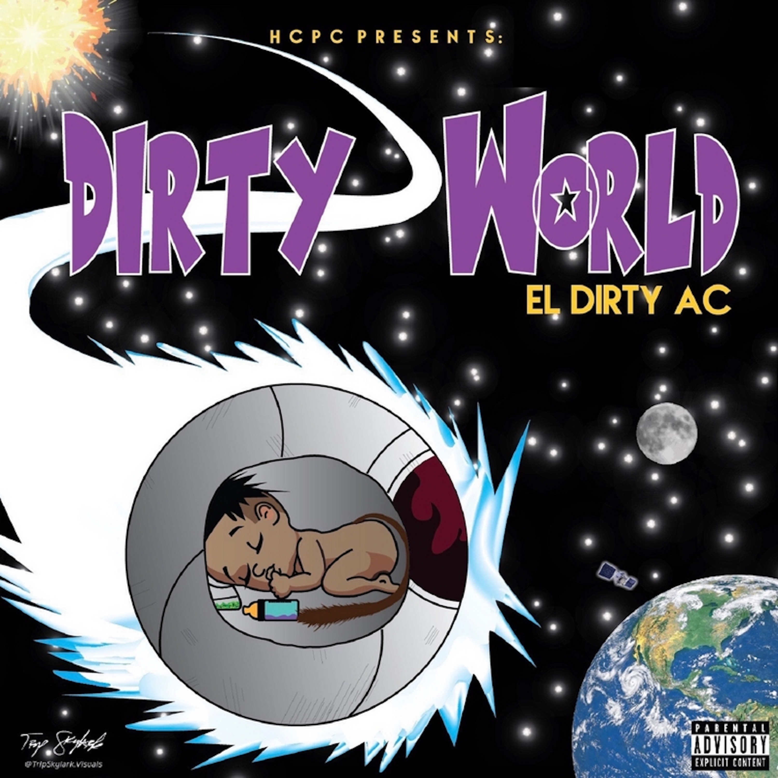 Dirty World by A.C. Dirtè cover art
