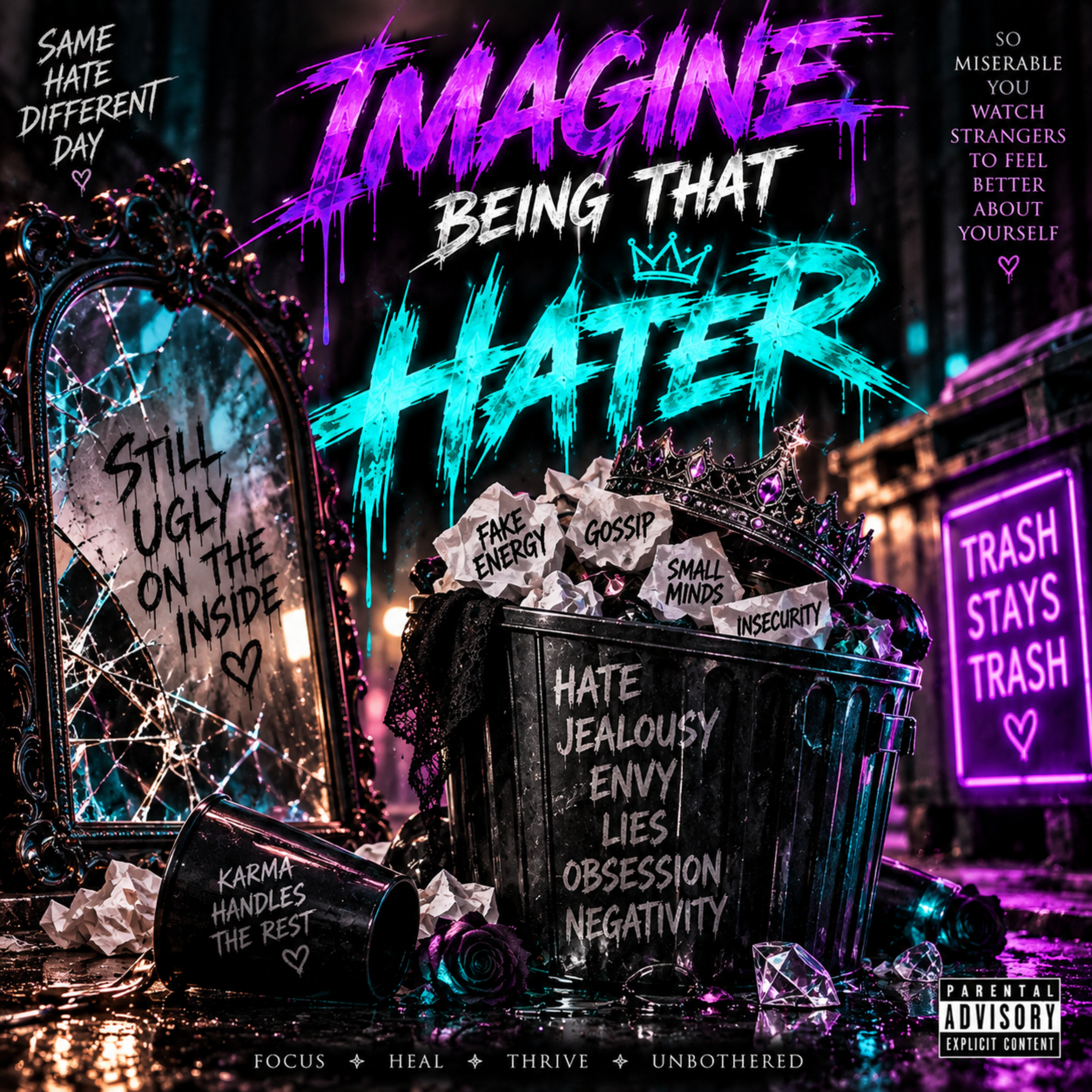 Imagine Being That Hater by Aquarian Vibez cover art