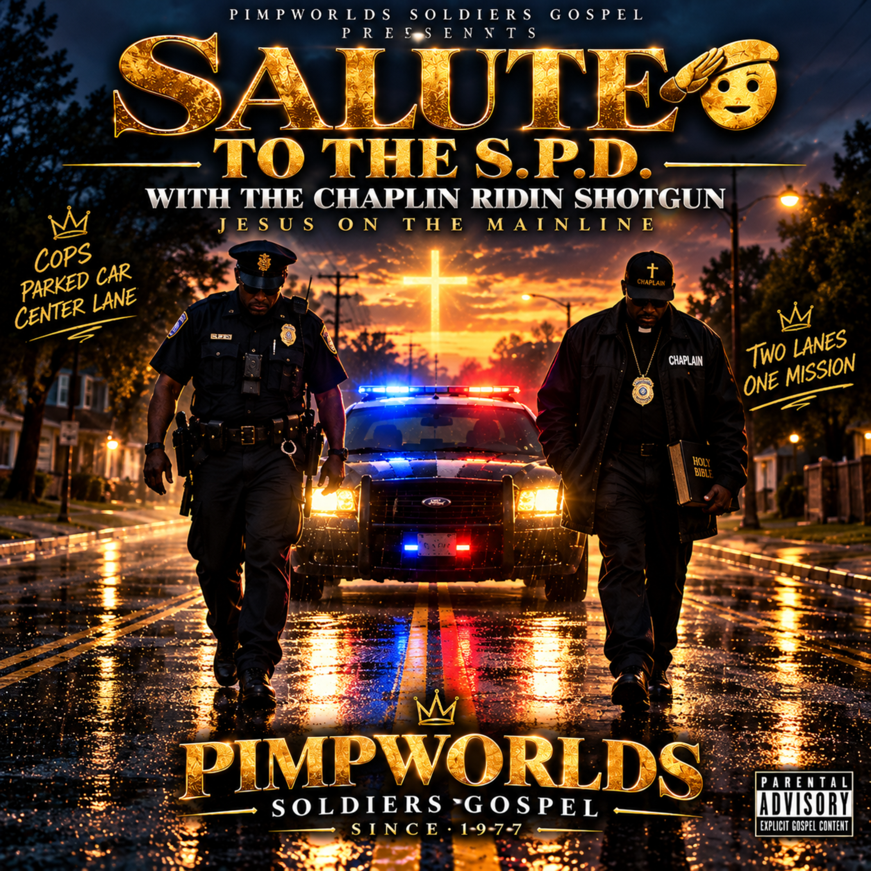 Chaplin And me riding shotgun by Pimpworlds cover art
