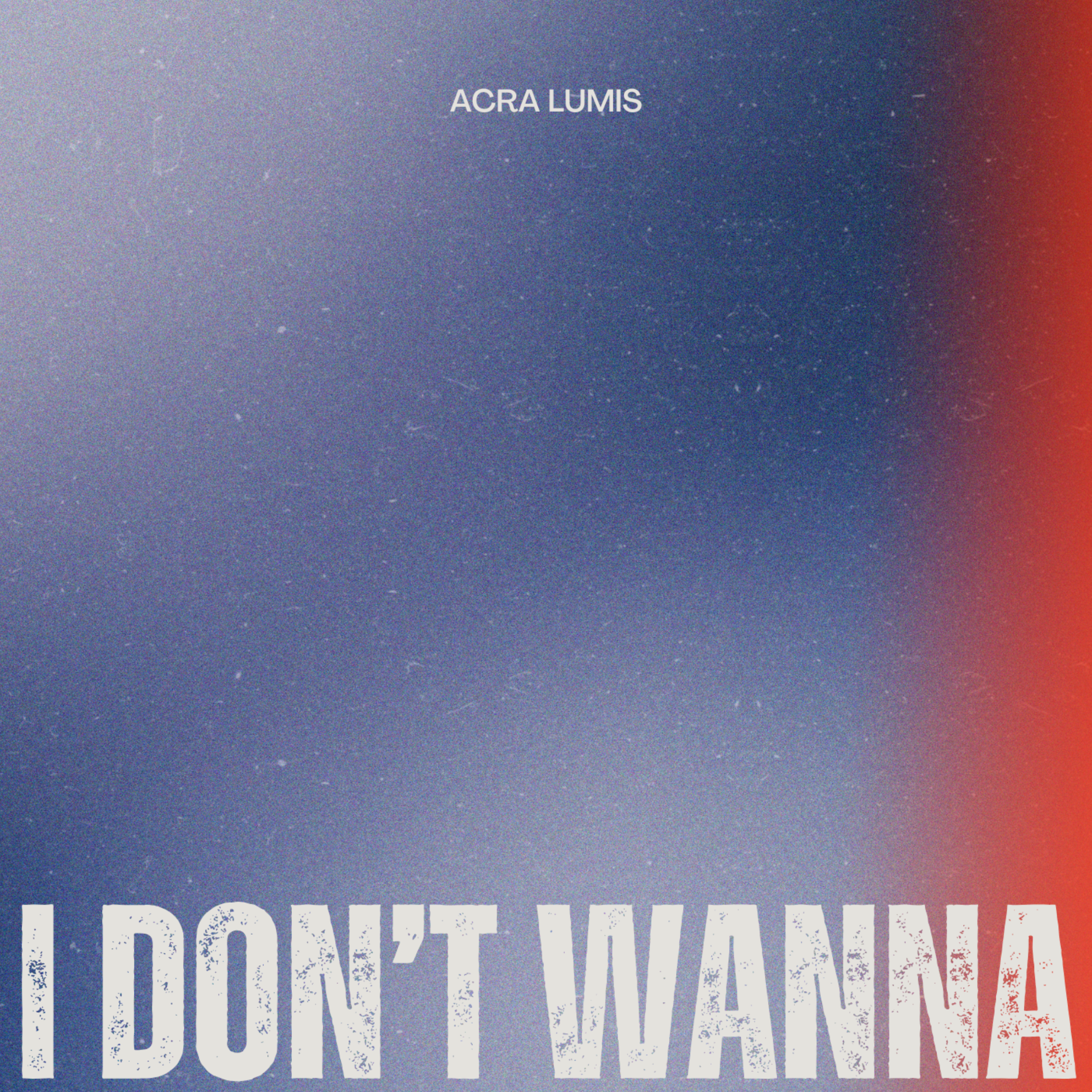 I don't wanna artwork