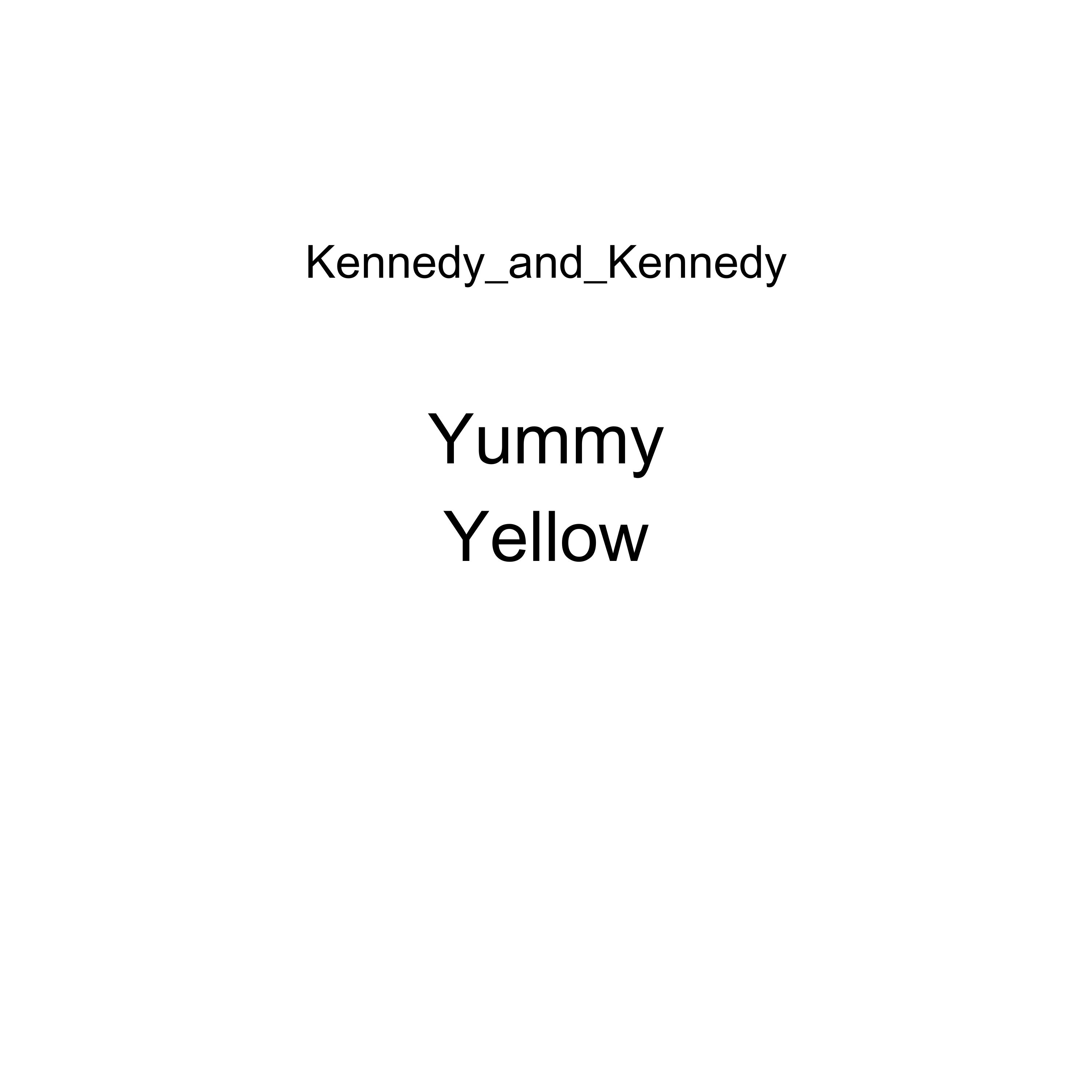 Yummy Yellow by Kennedy_and_Kennedy cover art