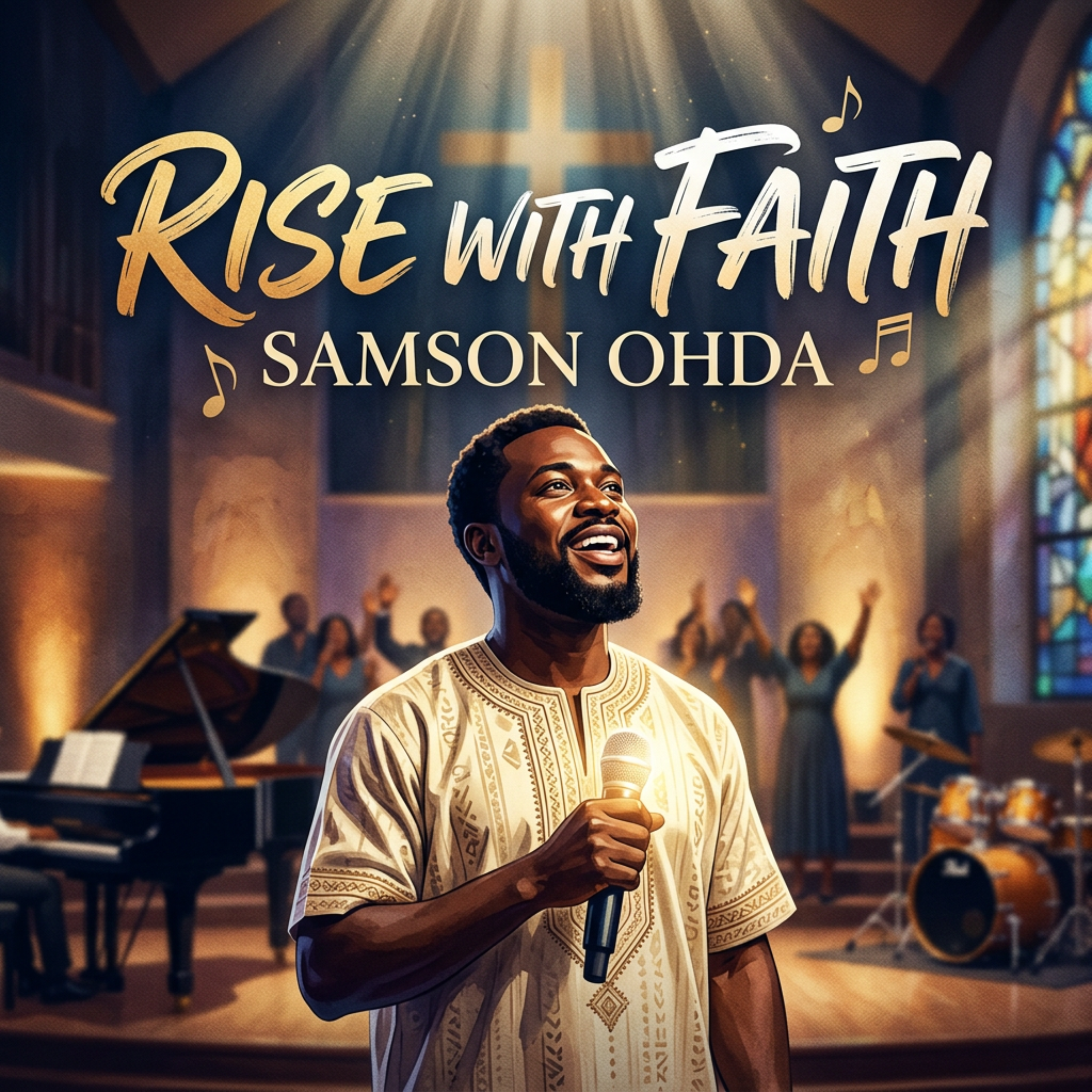 Rise With Faith by Samson Ohda  cover art
