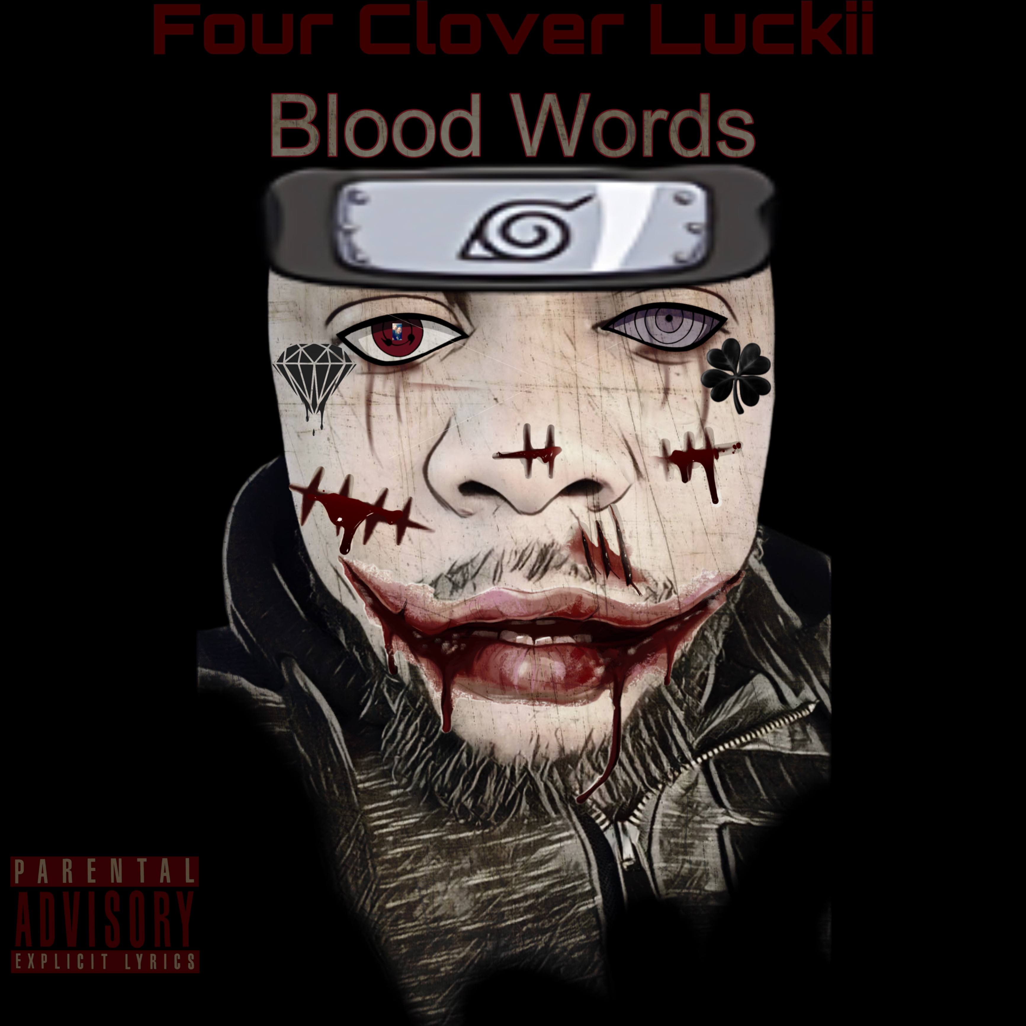 Blood Words by Four Clover Luckii cover art