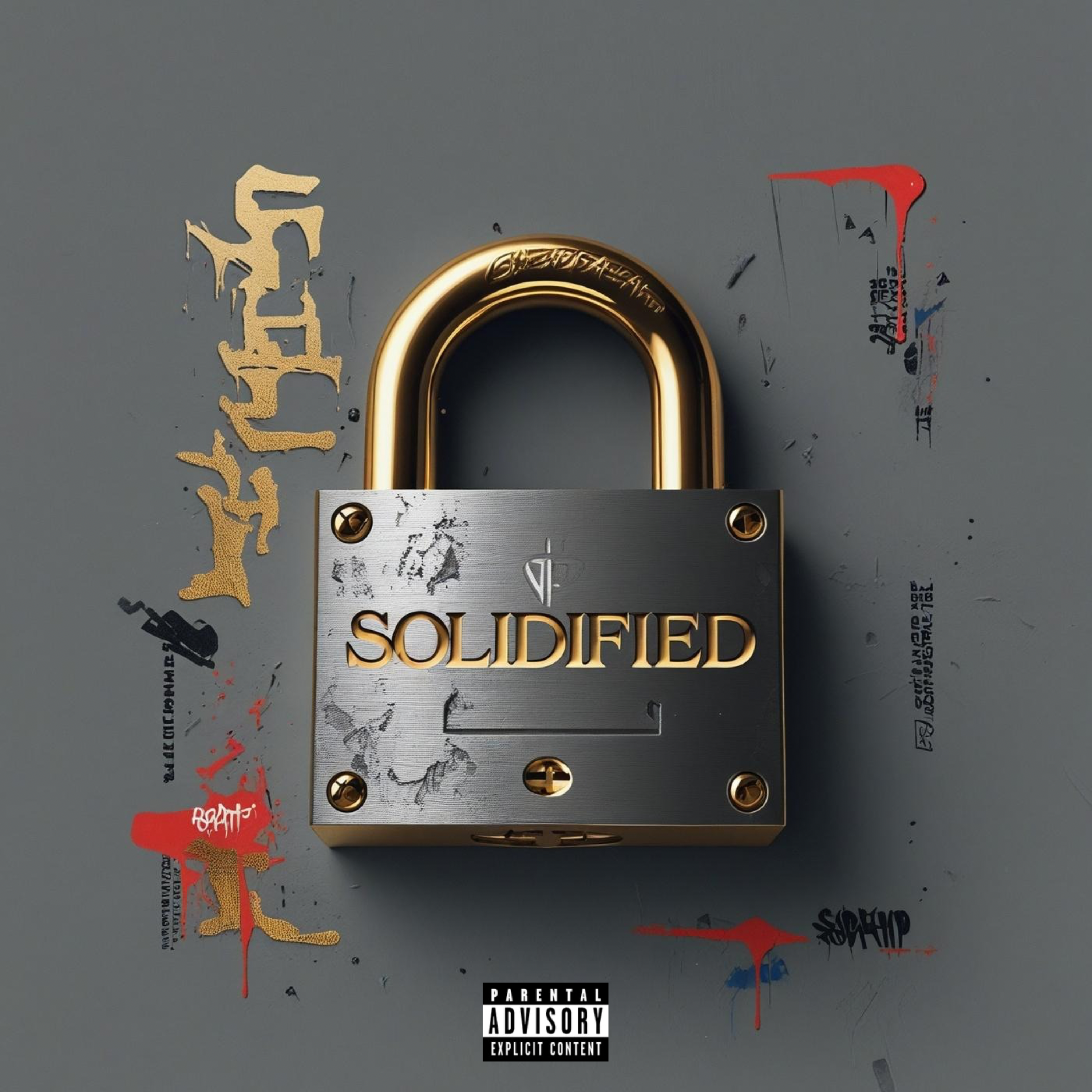 Solidified artwork