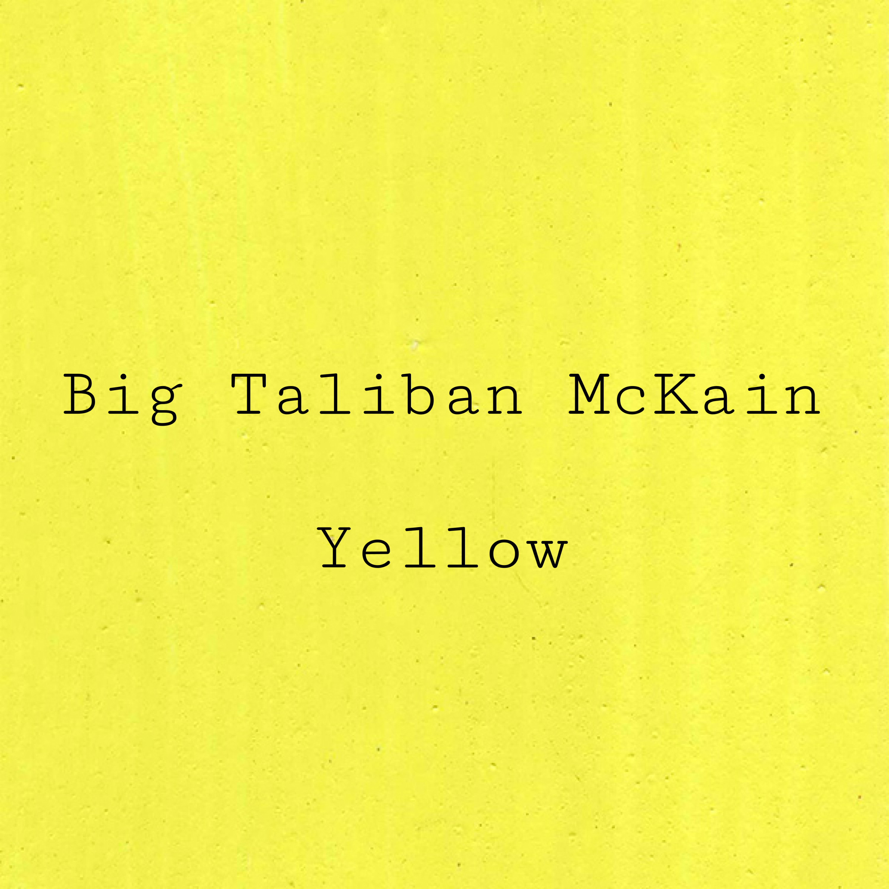 Yellow artwork