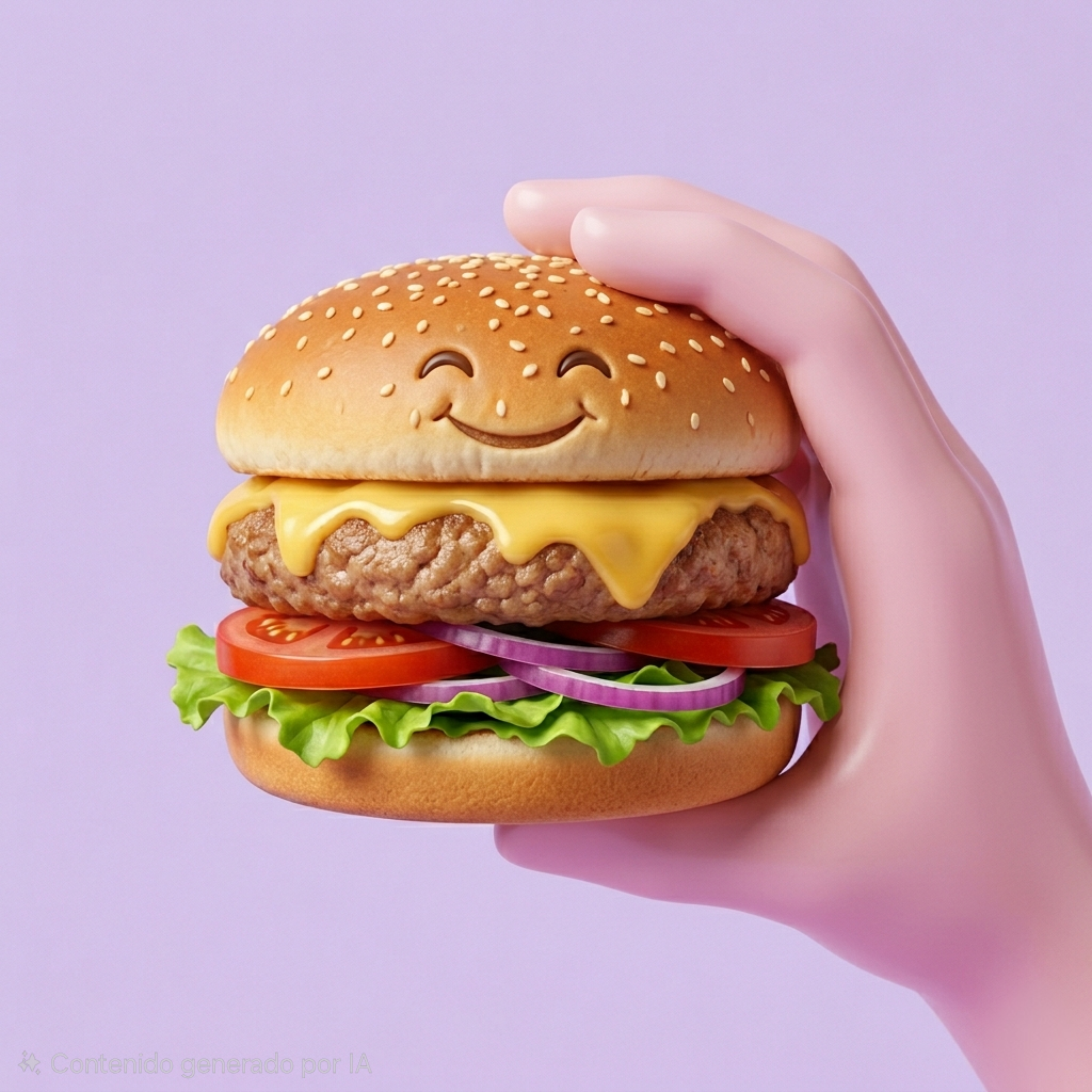burger artwork