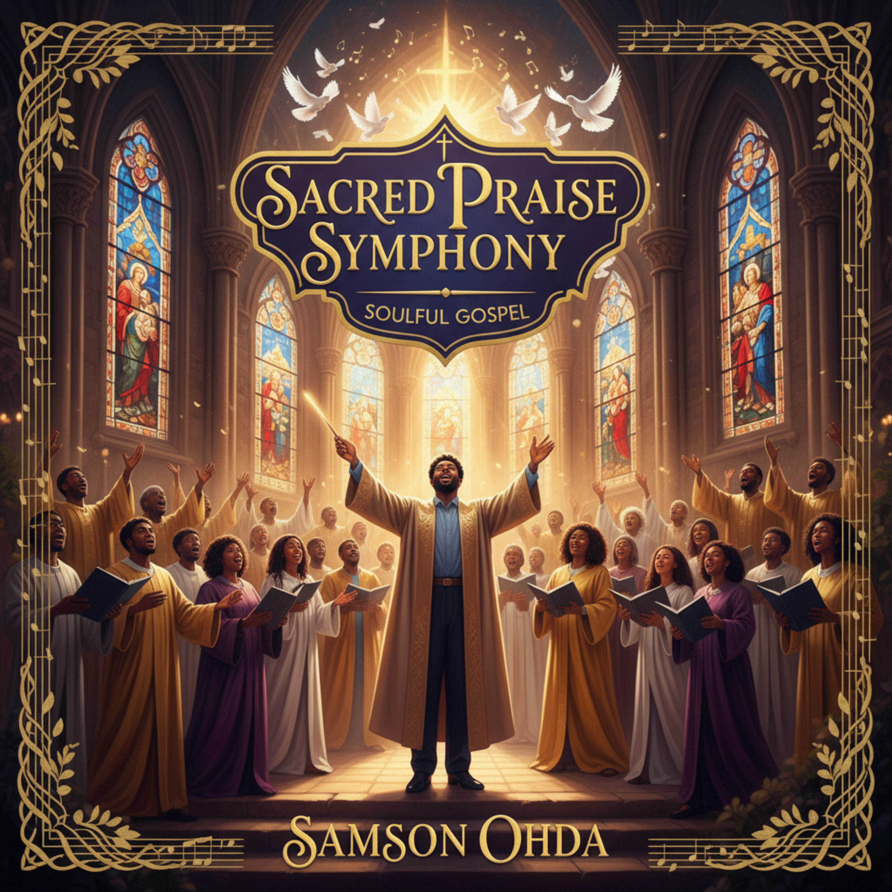 Sacred Praise Symphony by Samson Ohda  cover art