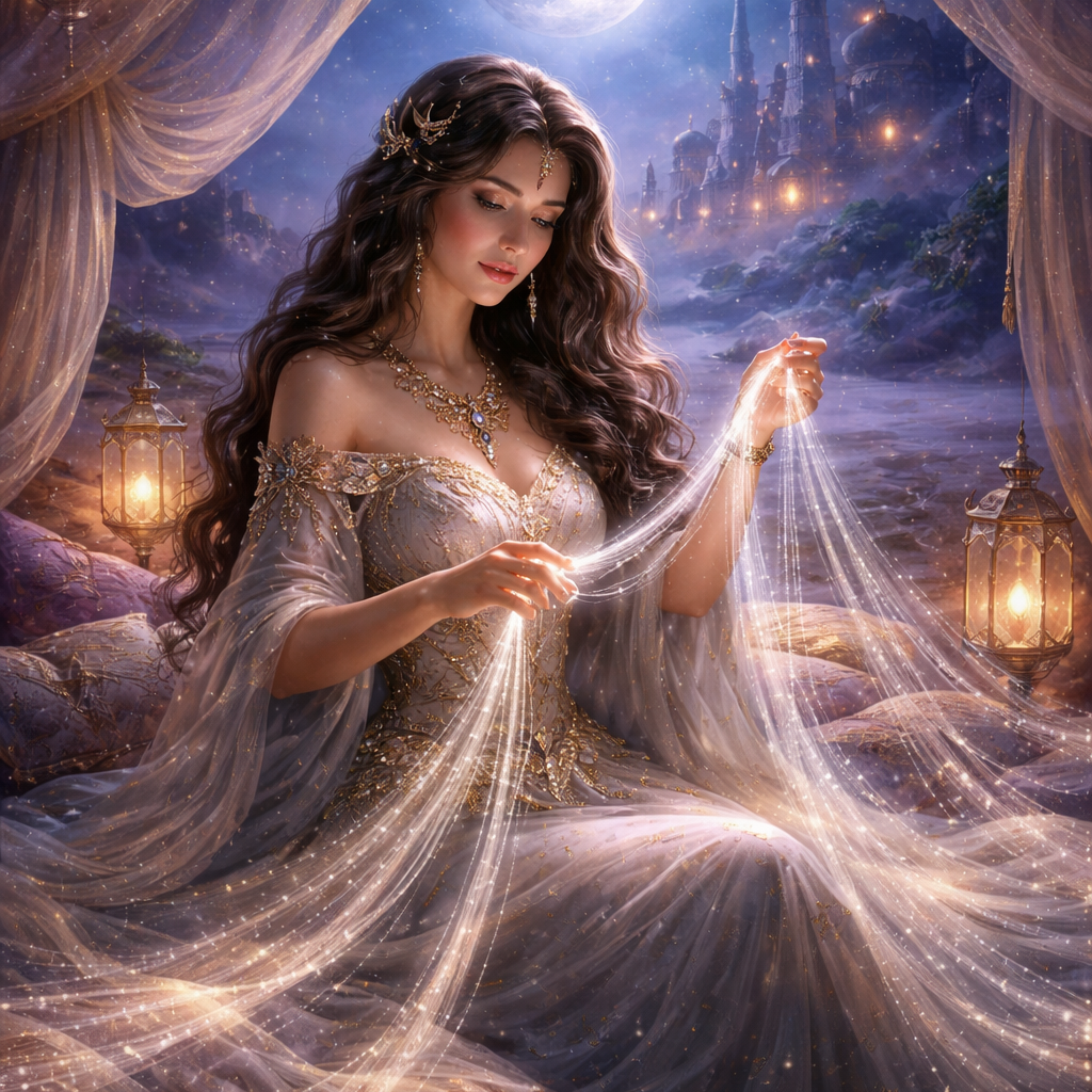 The Weaver of Moonwater artwork
