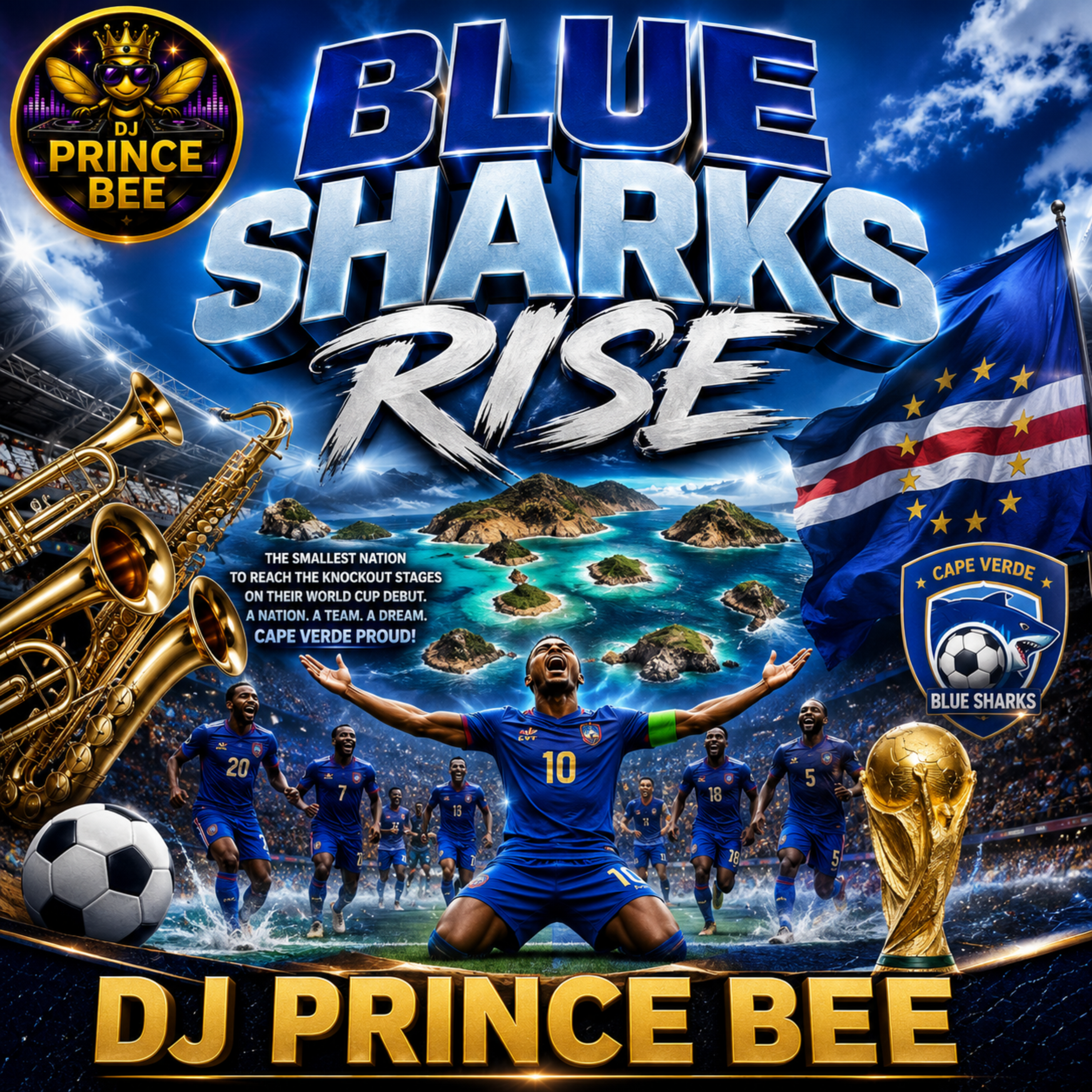 Blue Sharks Rise by DJ PRINCE BEE cover art