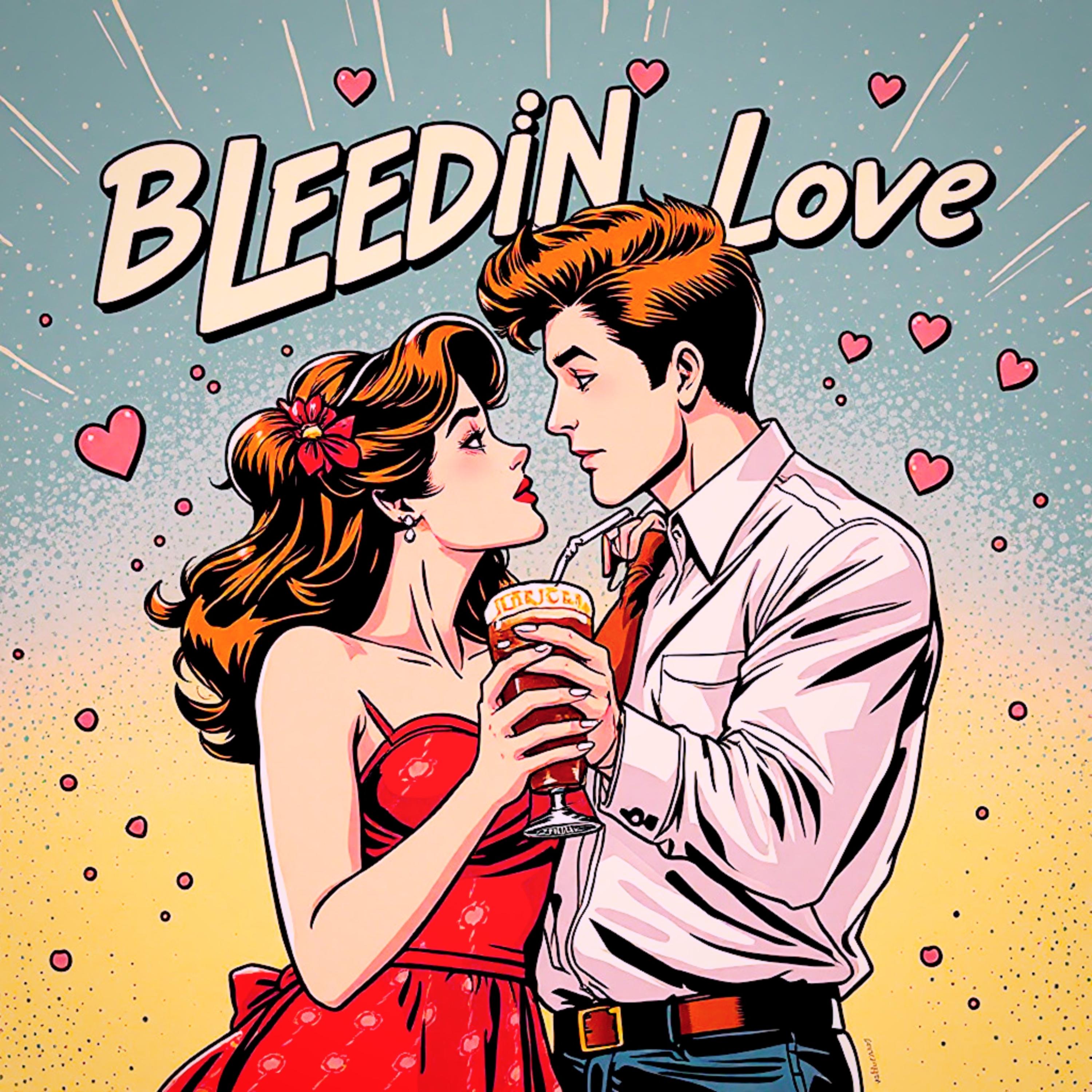 Bleedin Love In A Soda Pop artwork