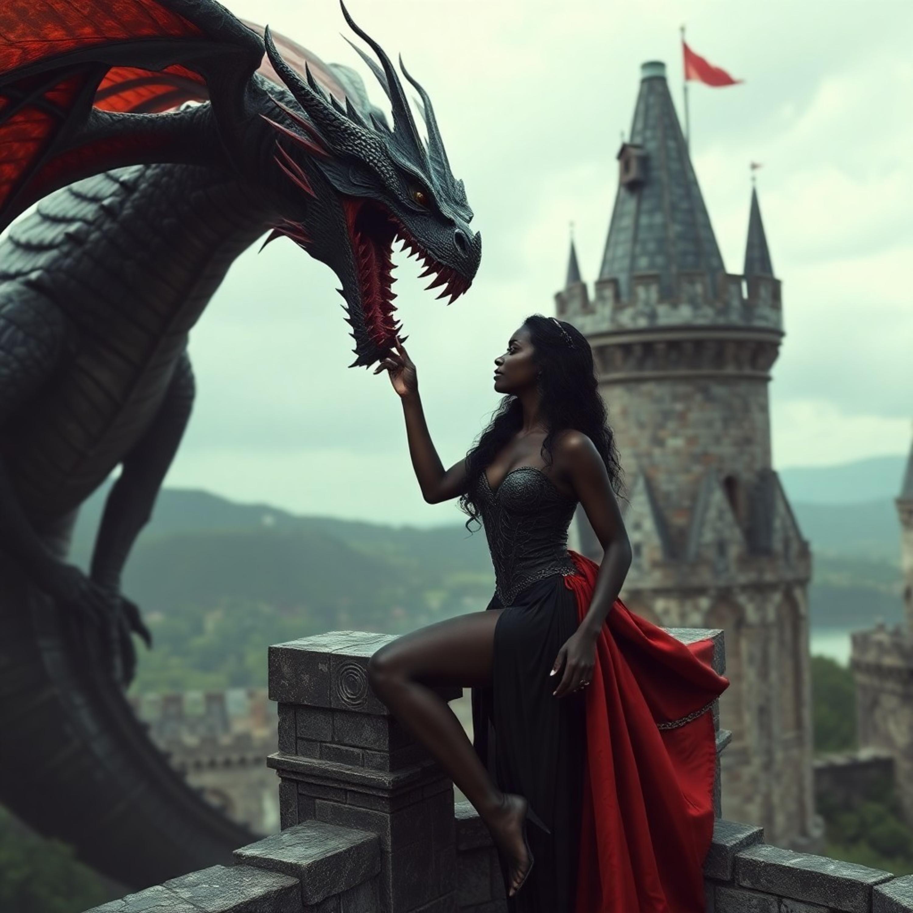 The Dragon And The Damsel artwork