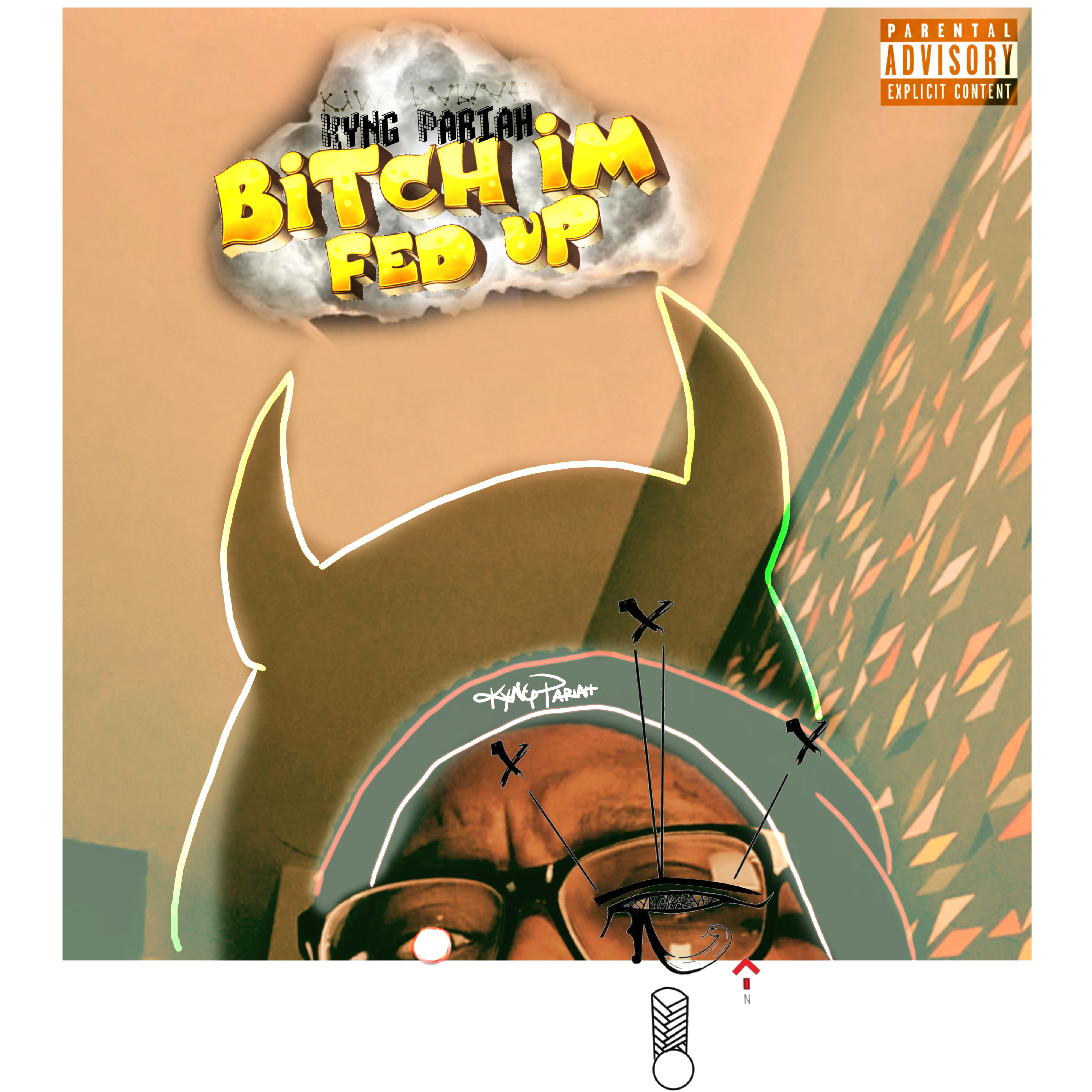 B!TCH IM FED UP artwork
