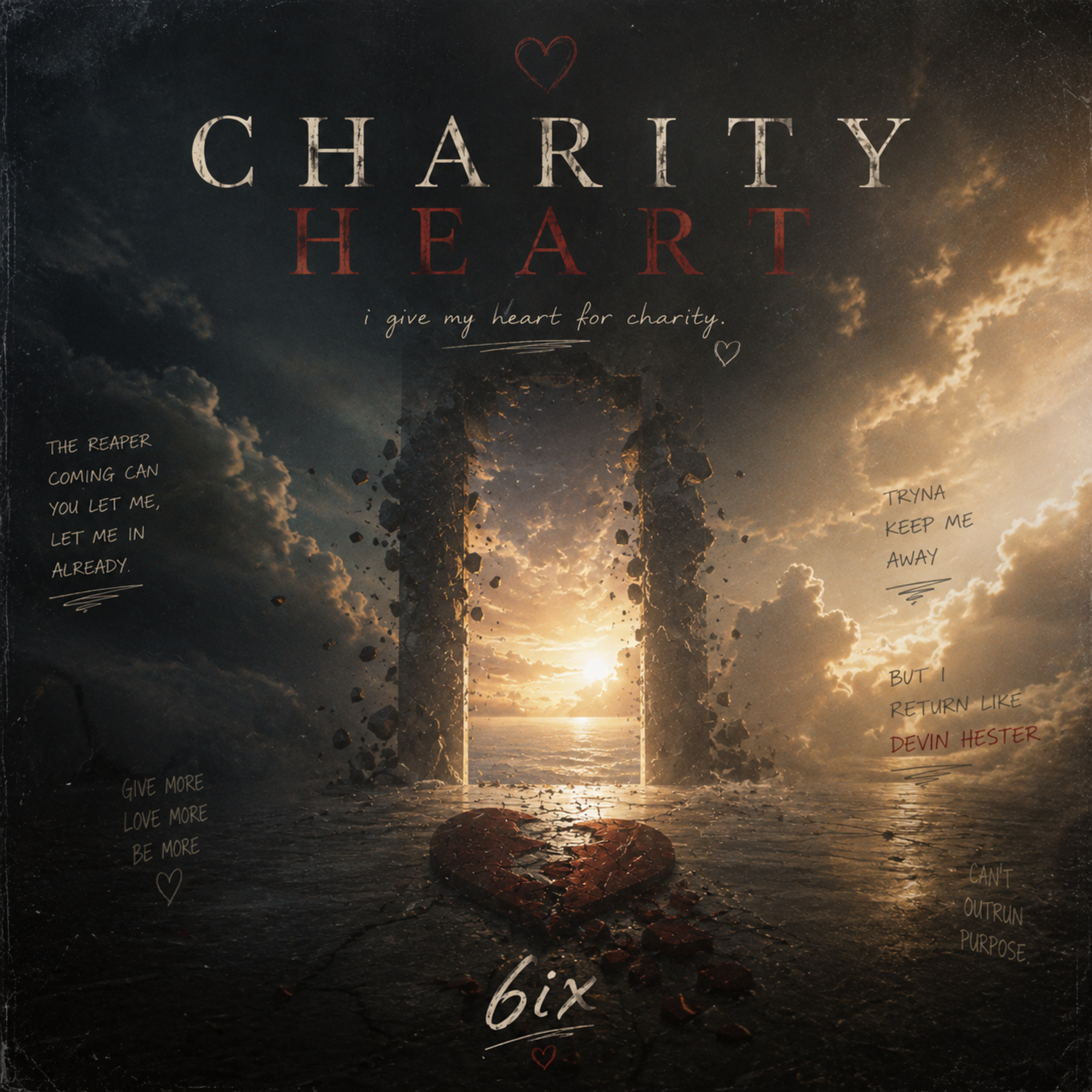 Charity Heart by 6SideVon cover art