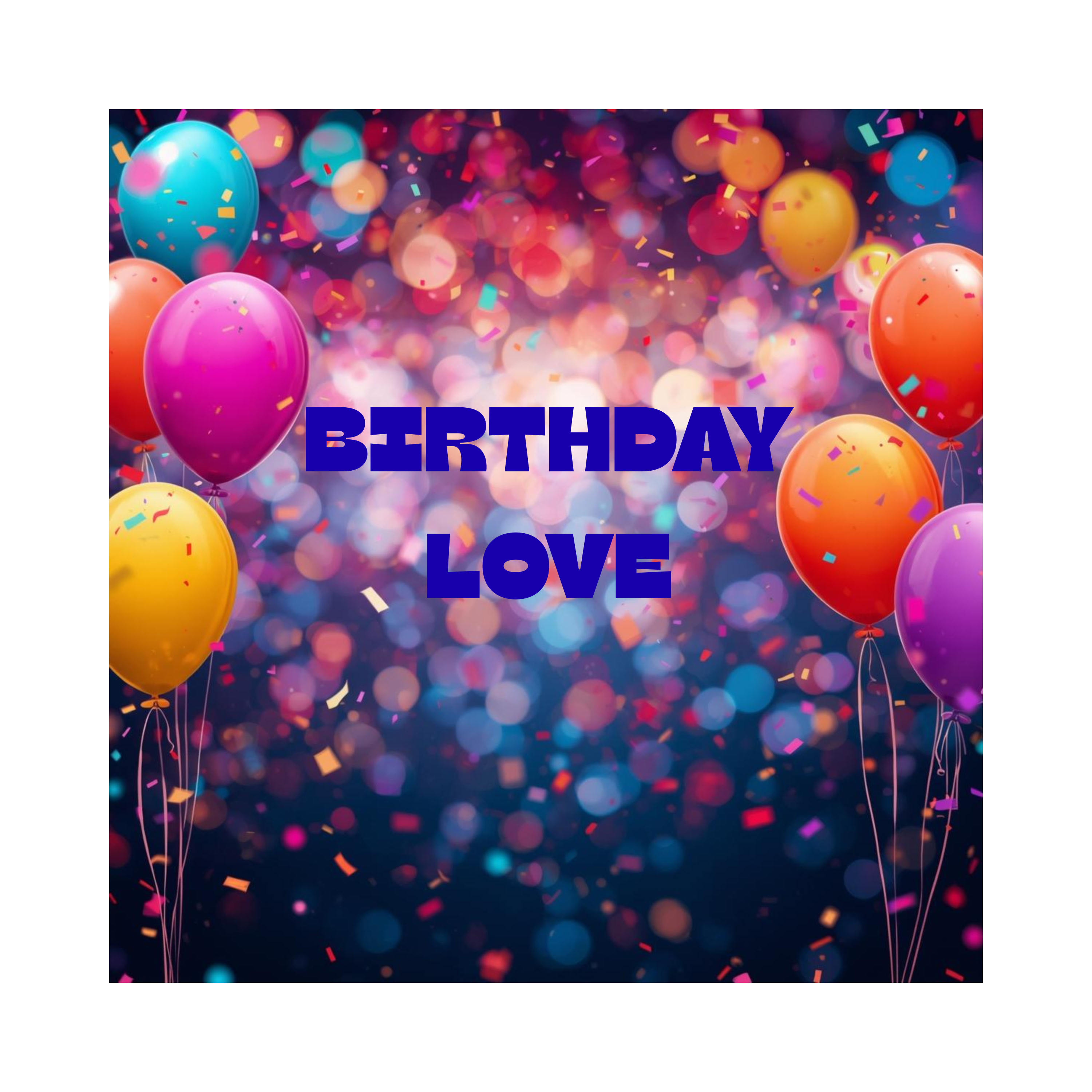 BIRTHDAY LOVE artwork