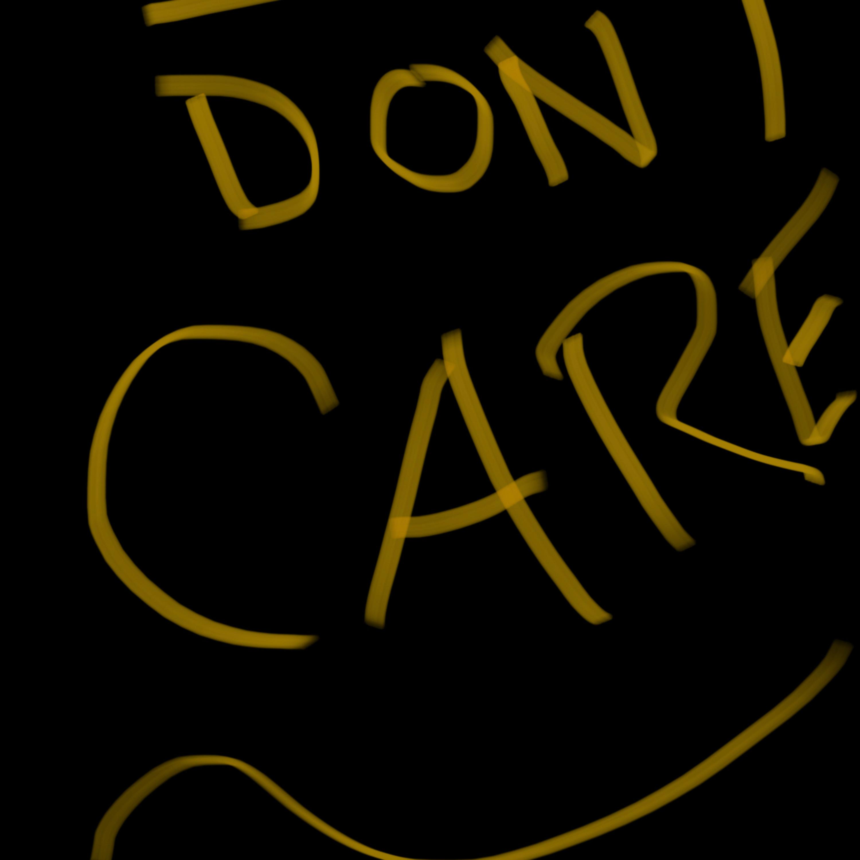 I Don't Care artwork