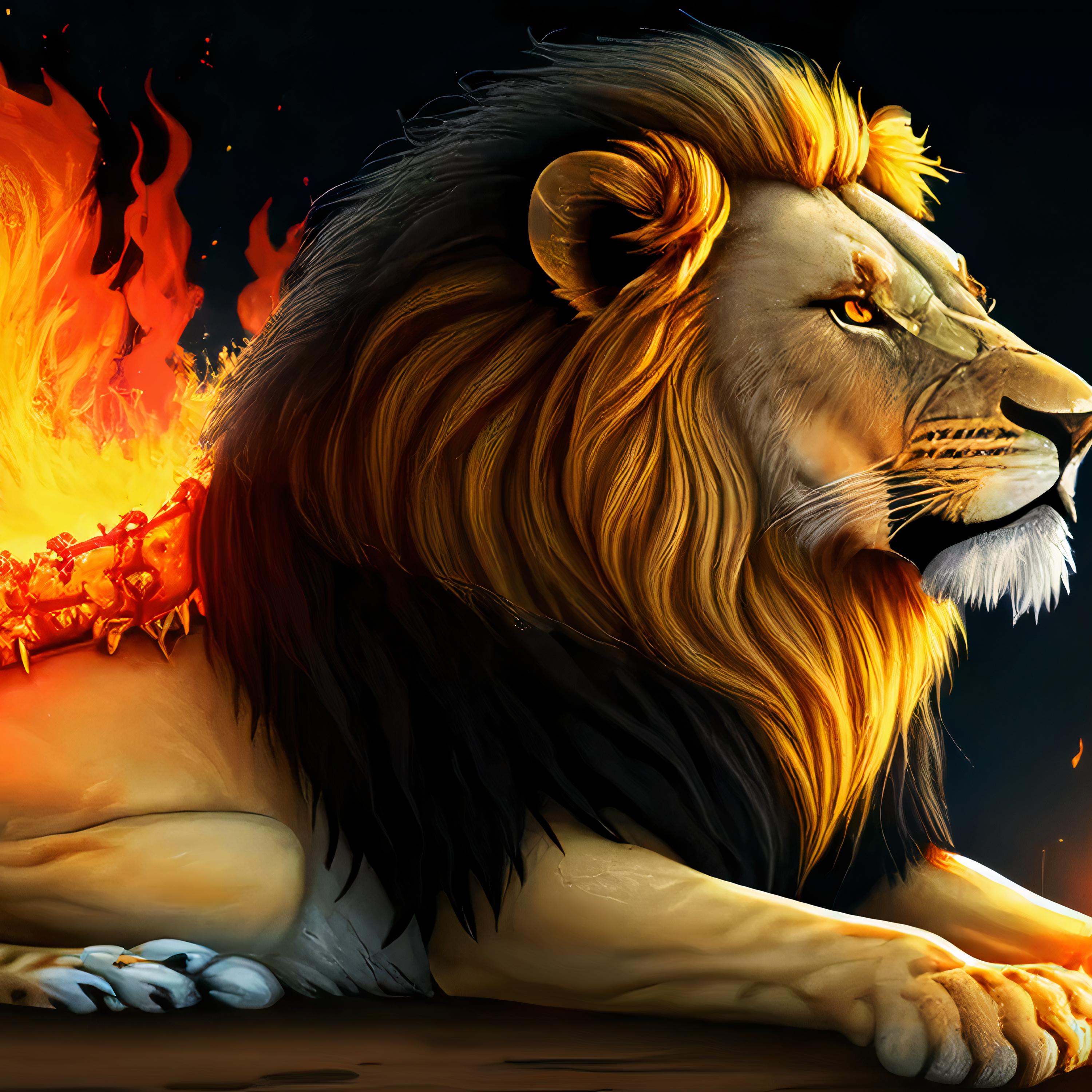 Heart of a Lion artwork