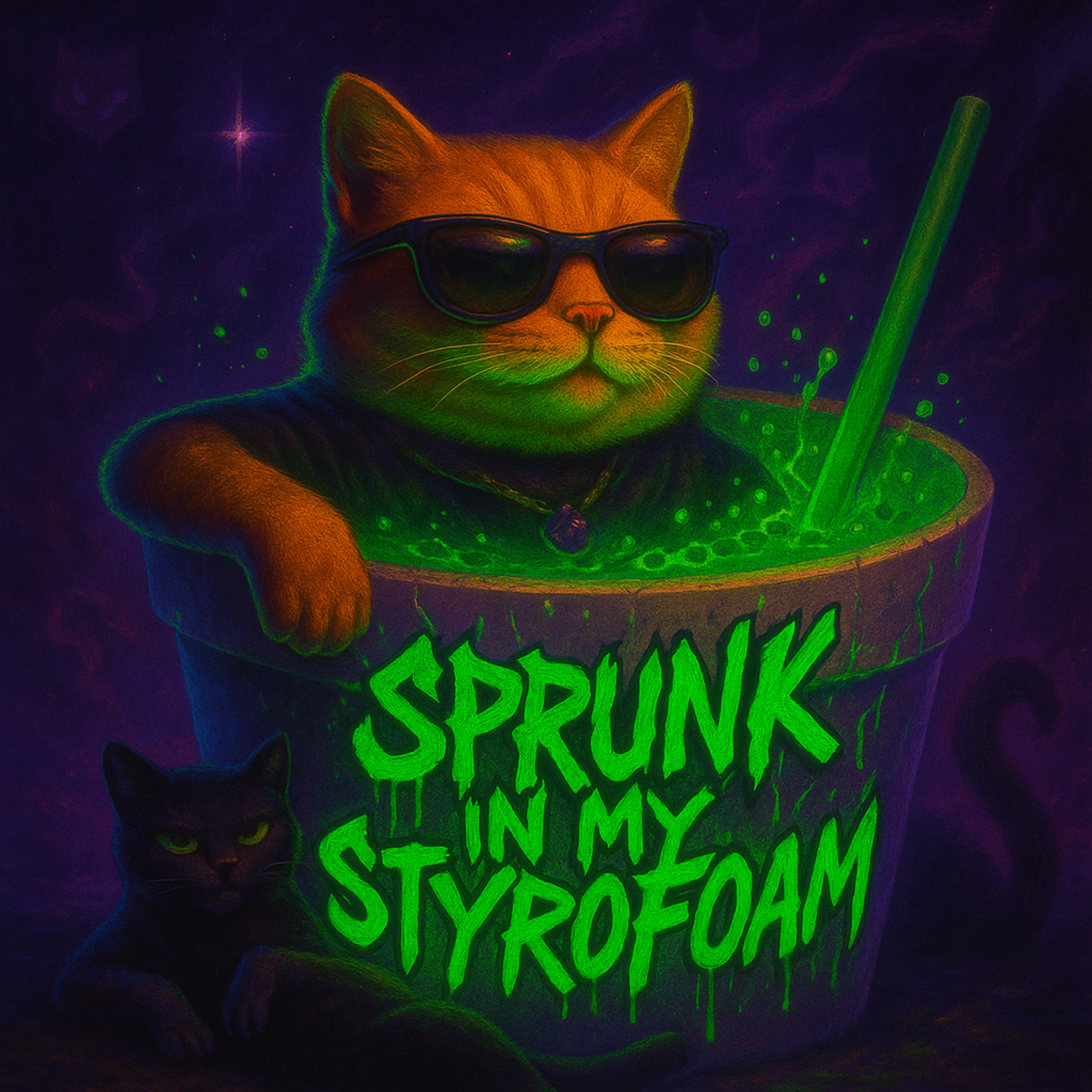 Sprunk in My Styrofoam artwork