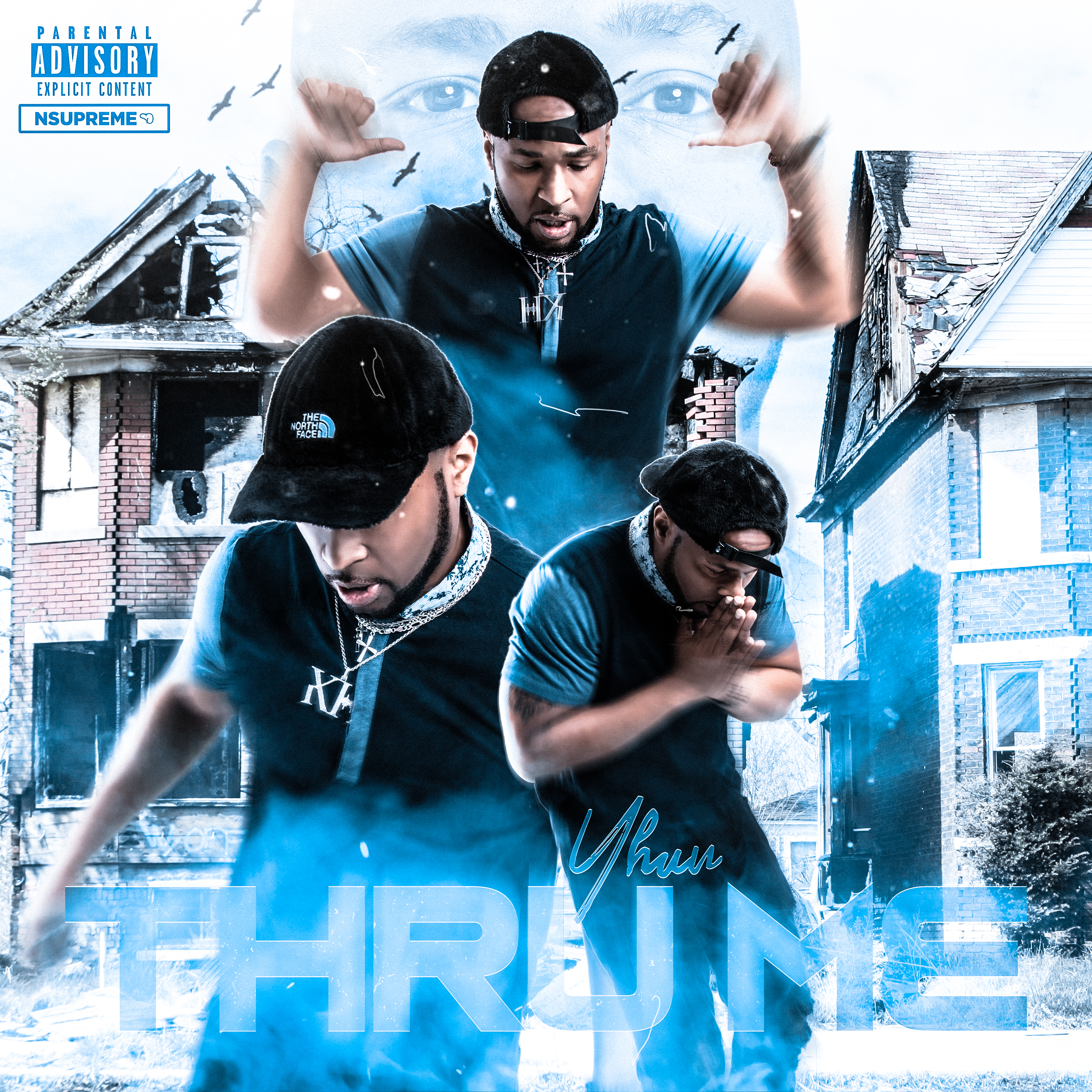 Thru Me by YHUN cover art